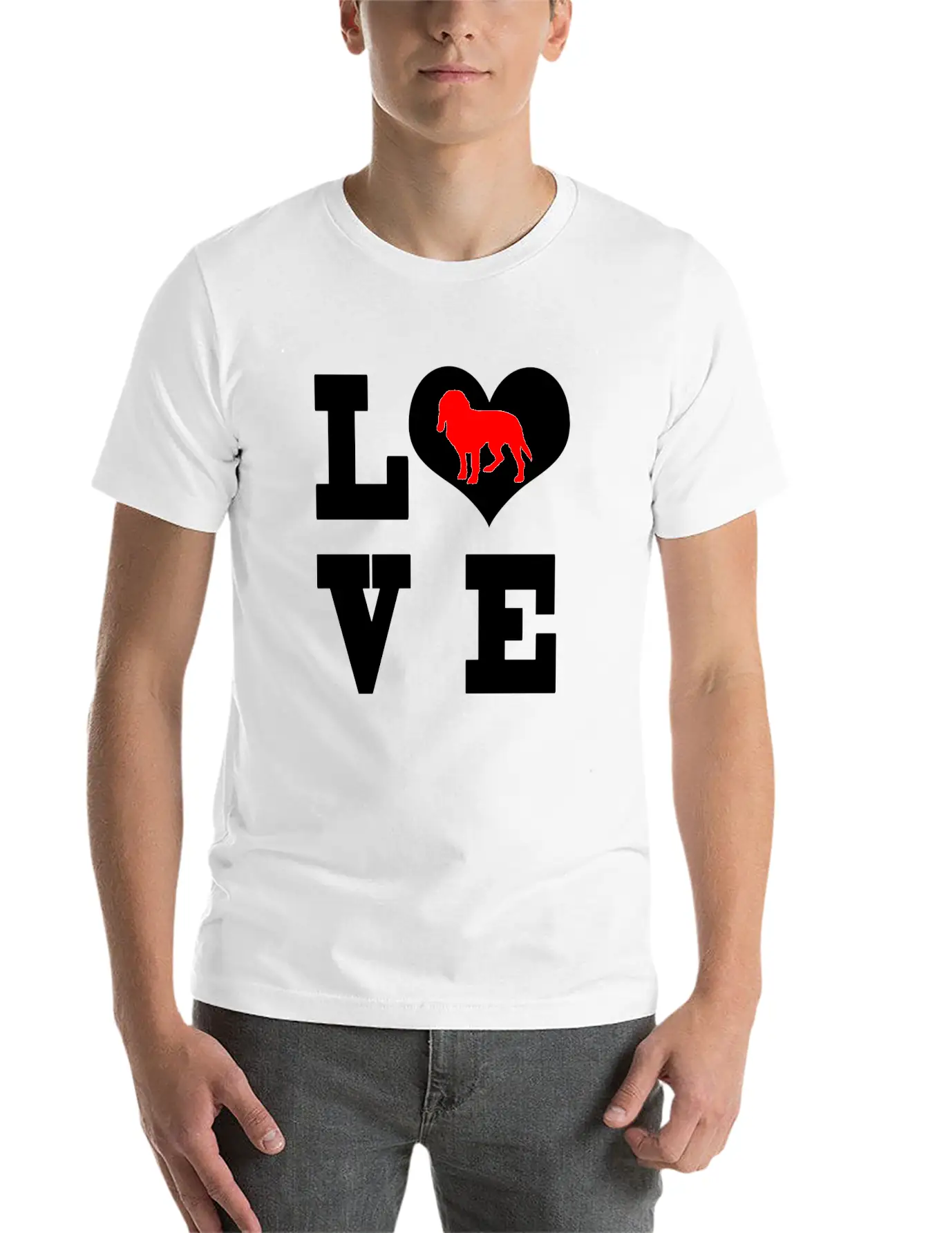 DOG PET 3.png Relaxed Everyday Tee – Lightweight And Durable Cotton