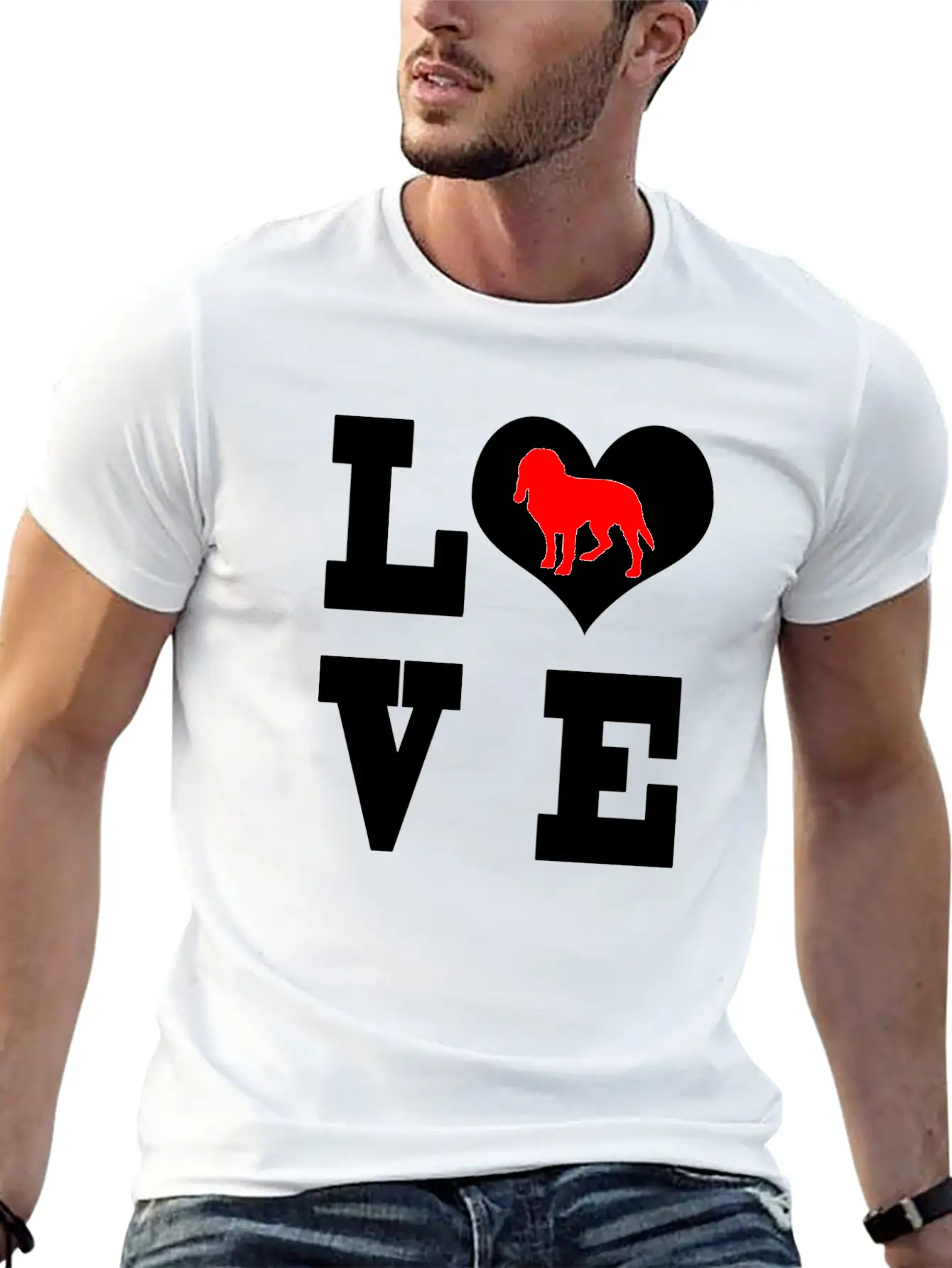 DOG PET 3.png Relaxed Everyday Tee – Lightweight And Durable Cotton