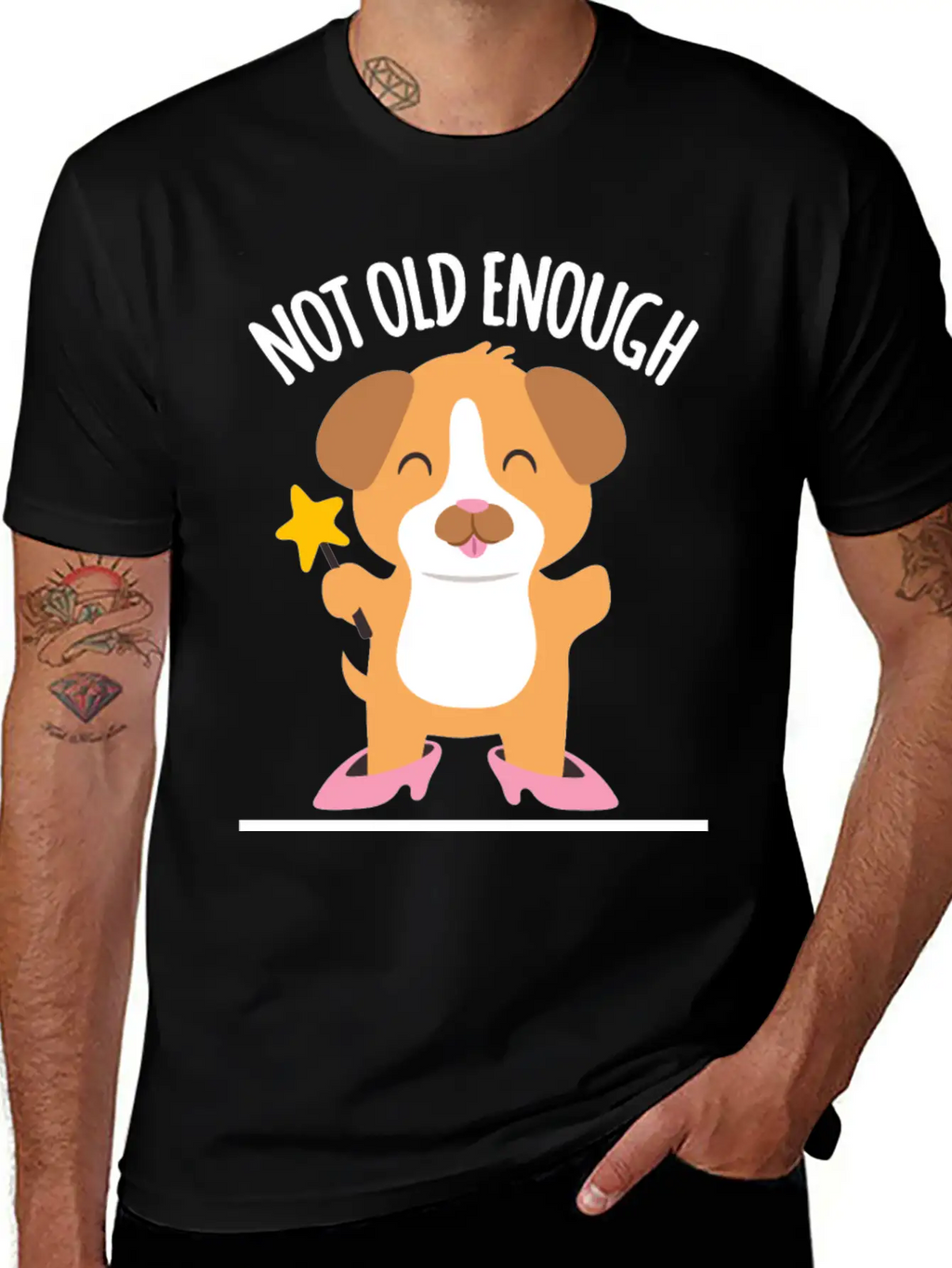 Dog Puppy Child Dog Lovers Funny Unisex Casual T-Shirt – Clean Design For Daily Comfort