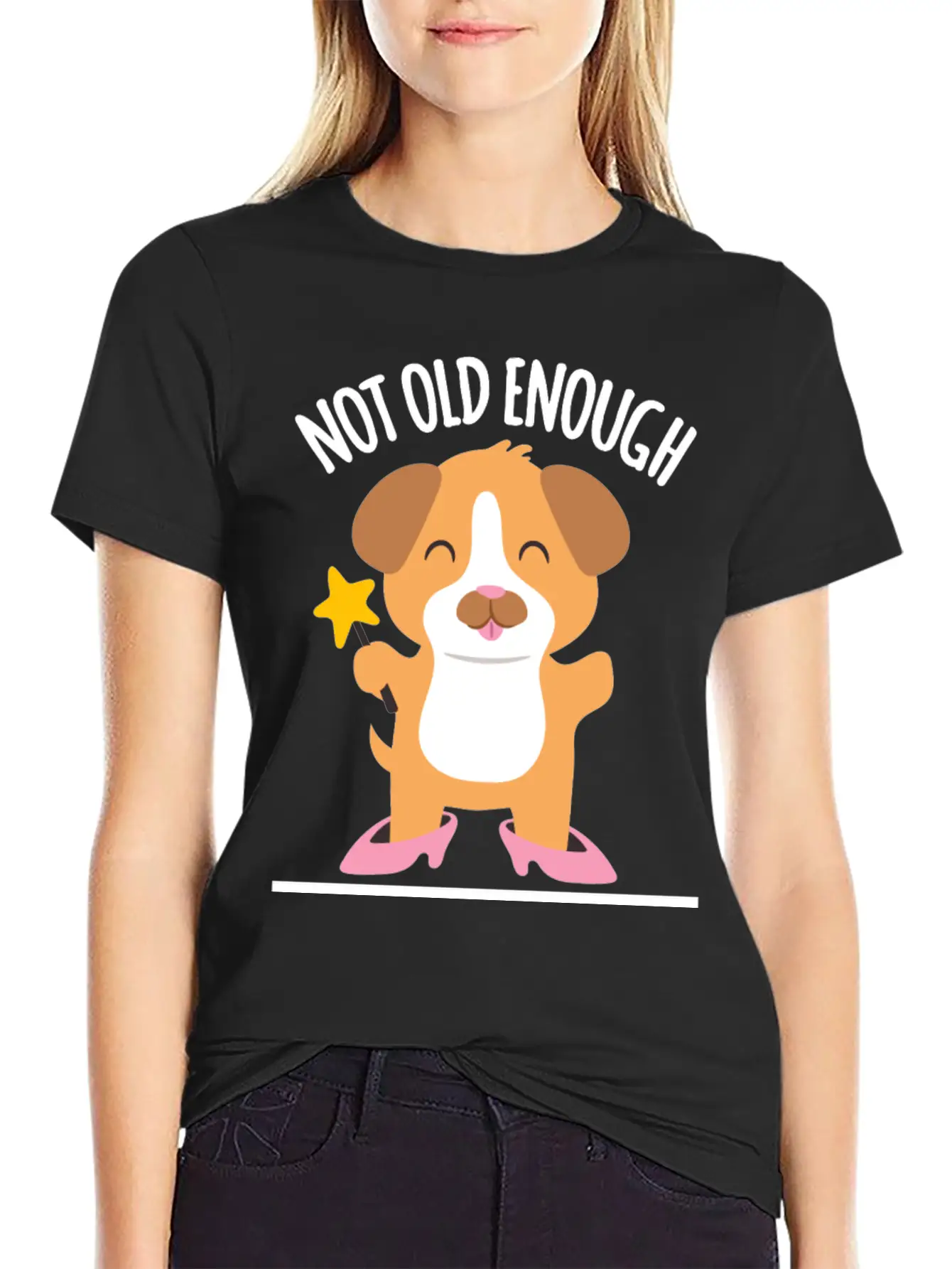 Dog Puppy Child Dog Lovers Funny Unisex Casual T-Shirt – Clean Design For Daily Comfort