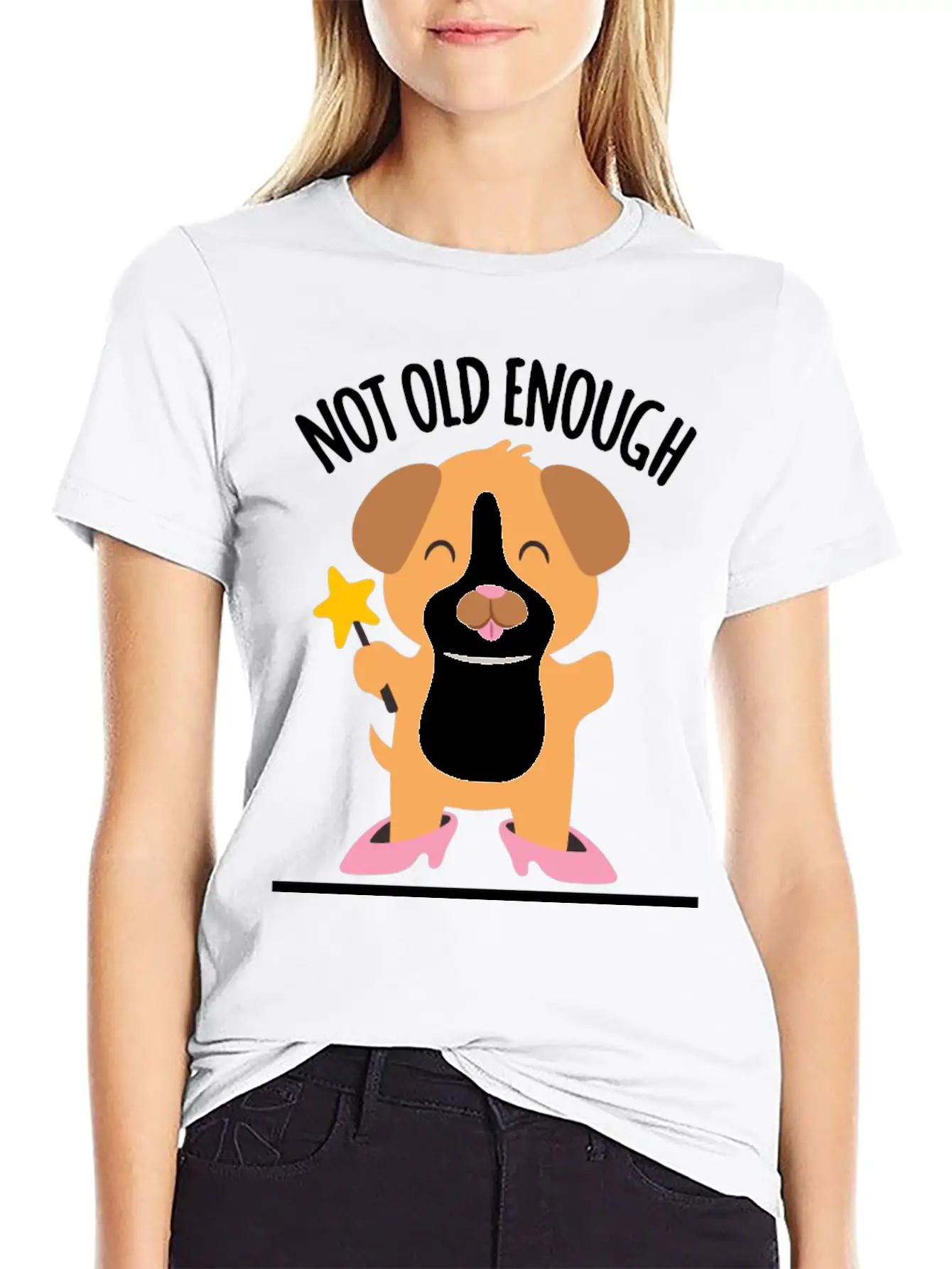 Dog Puppy Child Dog Lovers Funny Unisex Casual T-Shirt – Clean Design For Daily Comfort