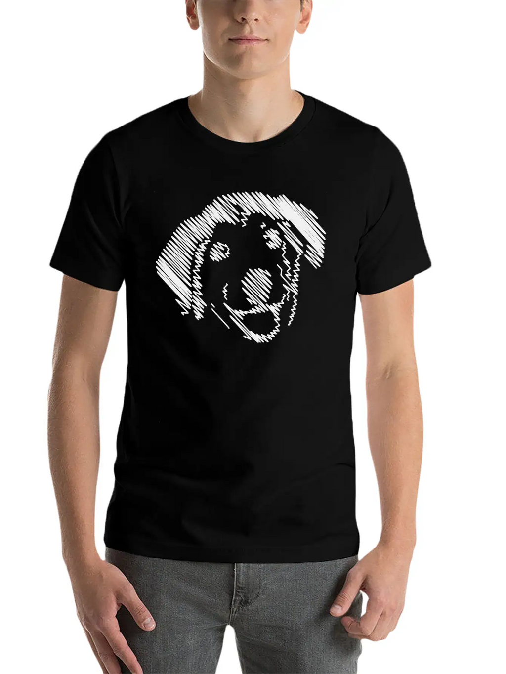 Dog Puppy Gift Idea Design Graphic Art Exclusive Classic Cotton Tee – Unisex Comfort For Any Season