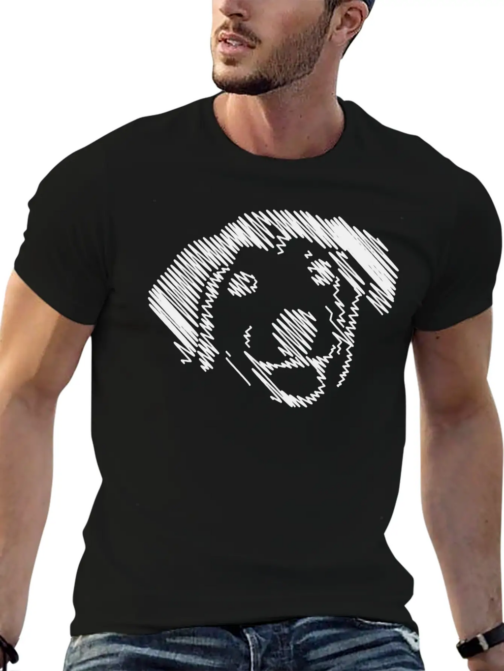 Dog Puppy Gift Idea Design Graphic Art Exclusive Classic Cotton Tee – Unisex Comfort For Any Season