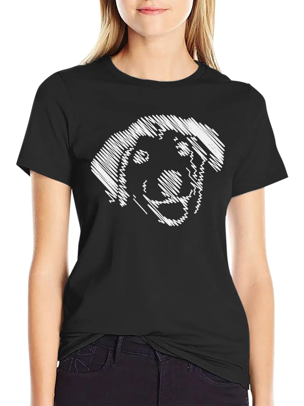 Dog Puppy Gift Idea Design Graphic Art Exclusive Classic Cotton Tee – Unisex Comfort For Any Season