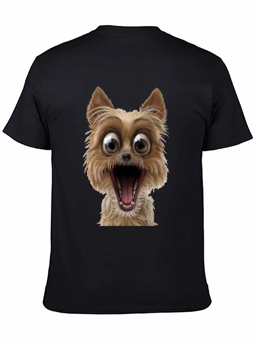 Dog Puppy Pet Surprise Timeless Short Sleeve Tee – Comfy And Minimalist Design