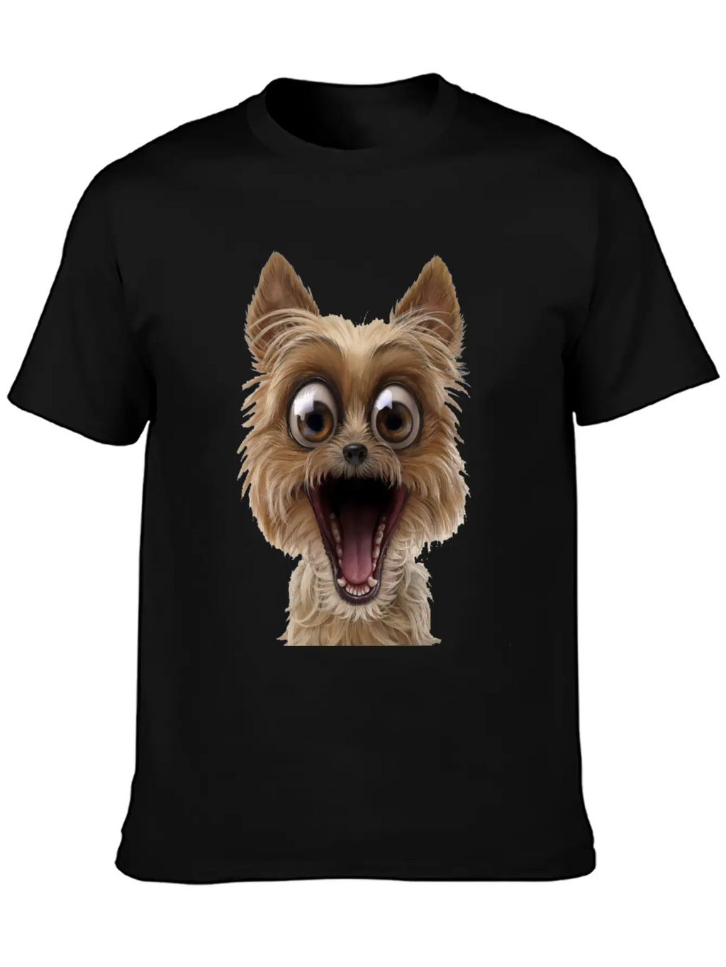 Dog Puppy Pet Surprise Timeless Short Sleeve Tee – Comfy And Minimalist Design