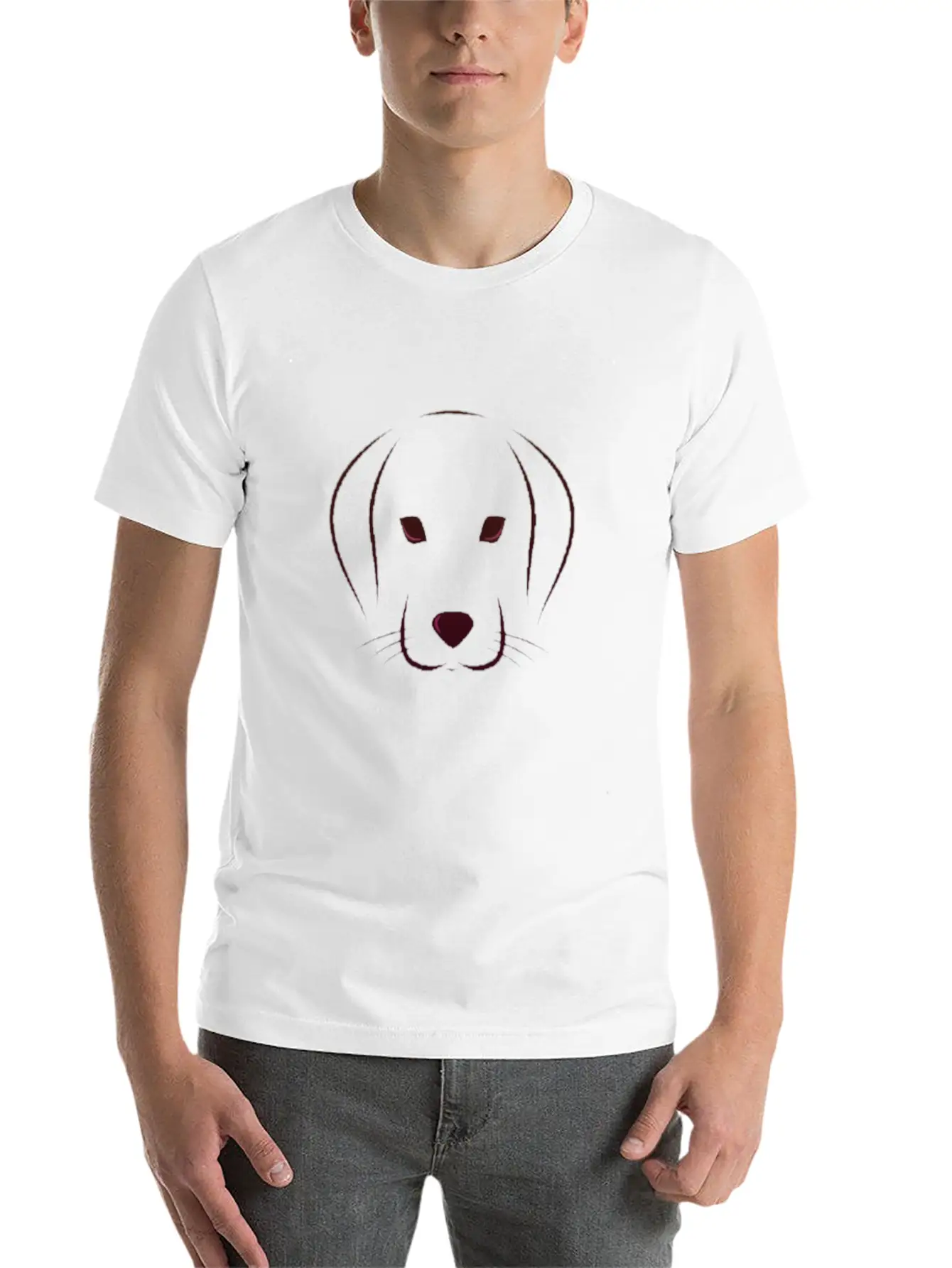 Dog Relaxed Everyday Tee – Lightweight And Durable Cotton