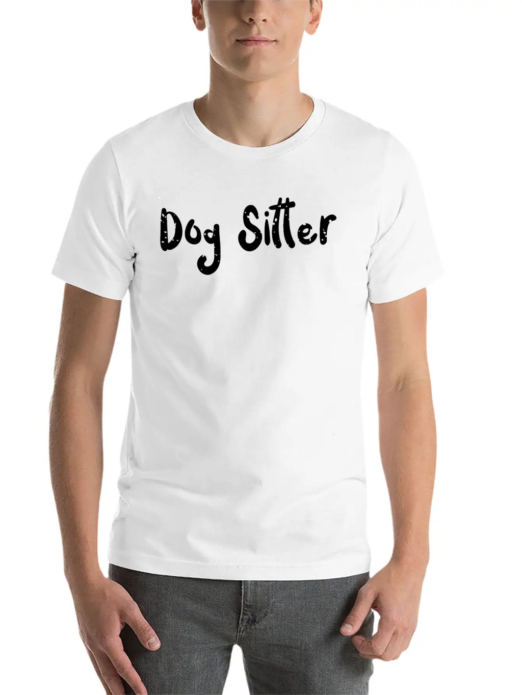 Dog Sitter - Dogs Breathable Soft Cotton T-Shirt – Timeless Casual Look