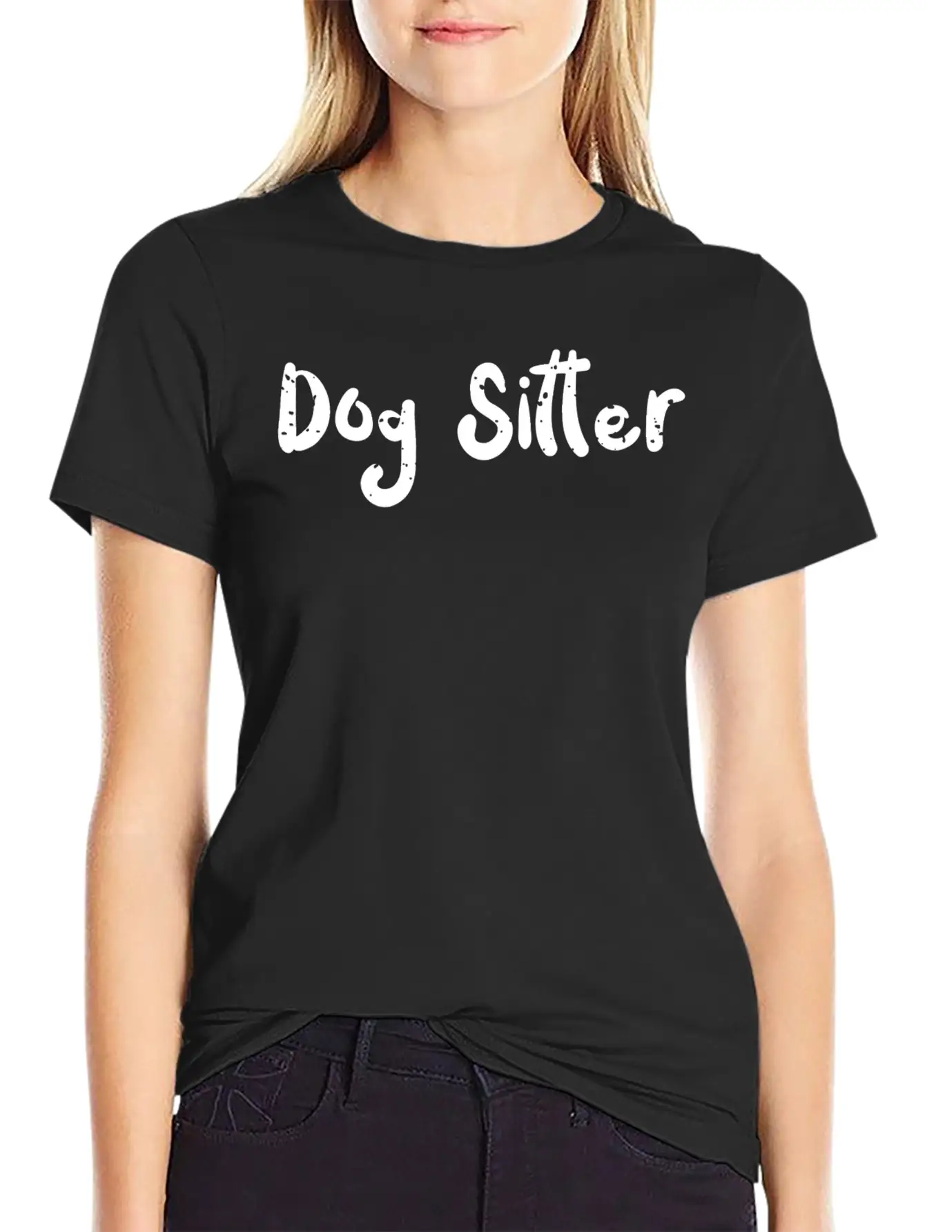 Dog Sitter - Dogs Breathable Soft Cotton T-Shirt – Timeless Casual Look