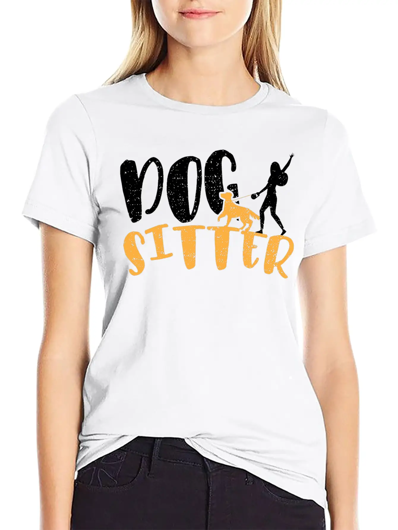 Dog Sitter - Dogs Stylish Everyday T-Shirt – Unisex Basic Cotton Tee