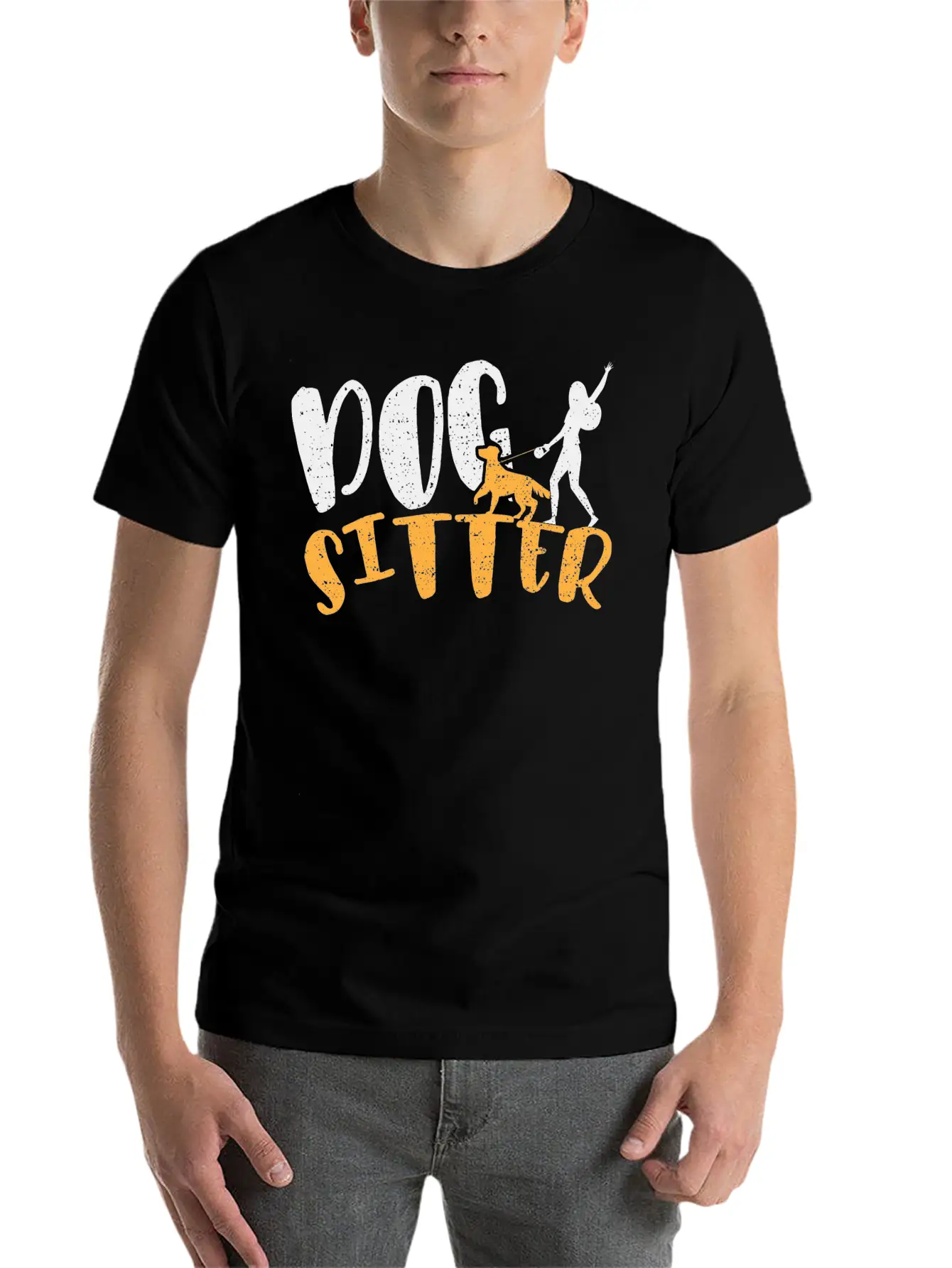 Dog Sitter - Dogs Stylish Everyday T-Shirt – Unisex Basic Cotton Tee
