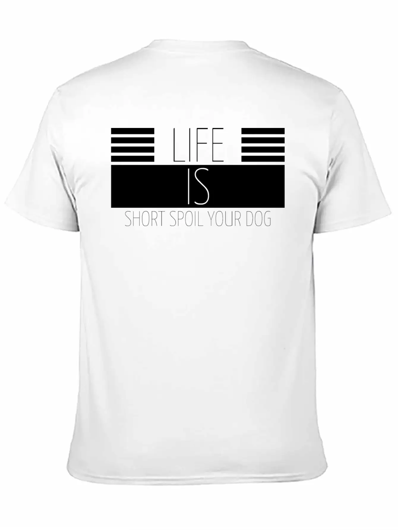 Dog - Spoil Your Dog Stylish Everyday T-Shirt – Unisex Basic Cotton Tee