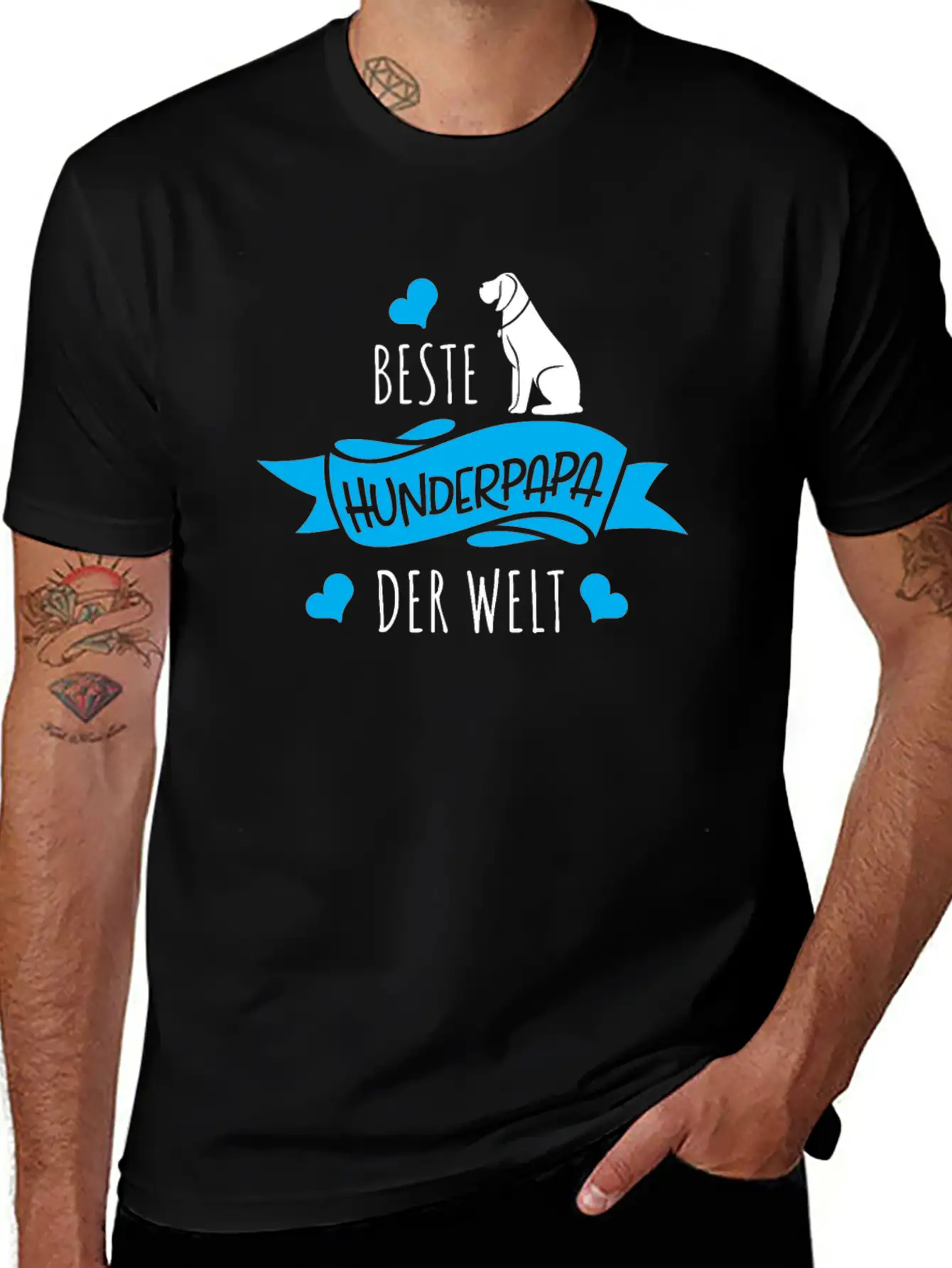 Dog Stylish Everyday T-Shirt – Unisex Basic Cotton Tee