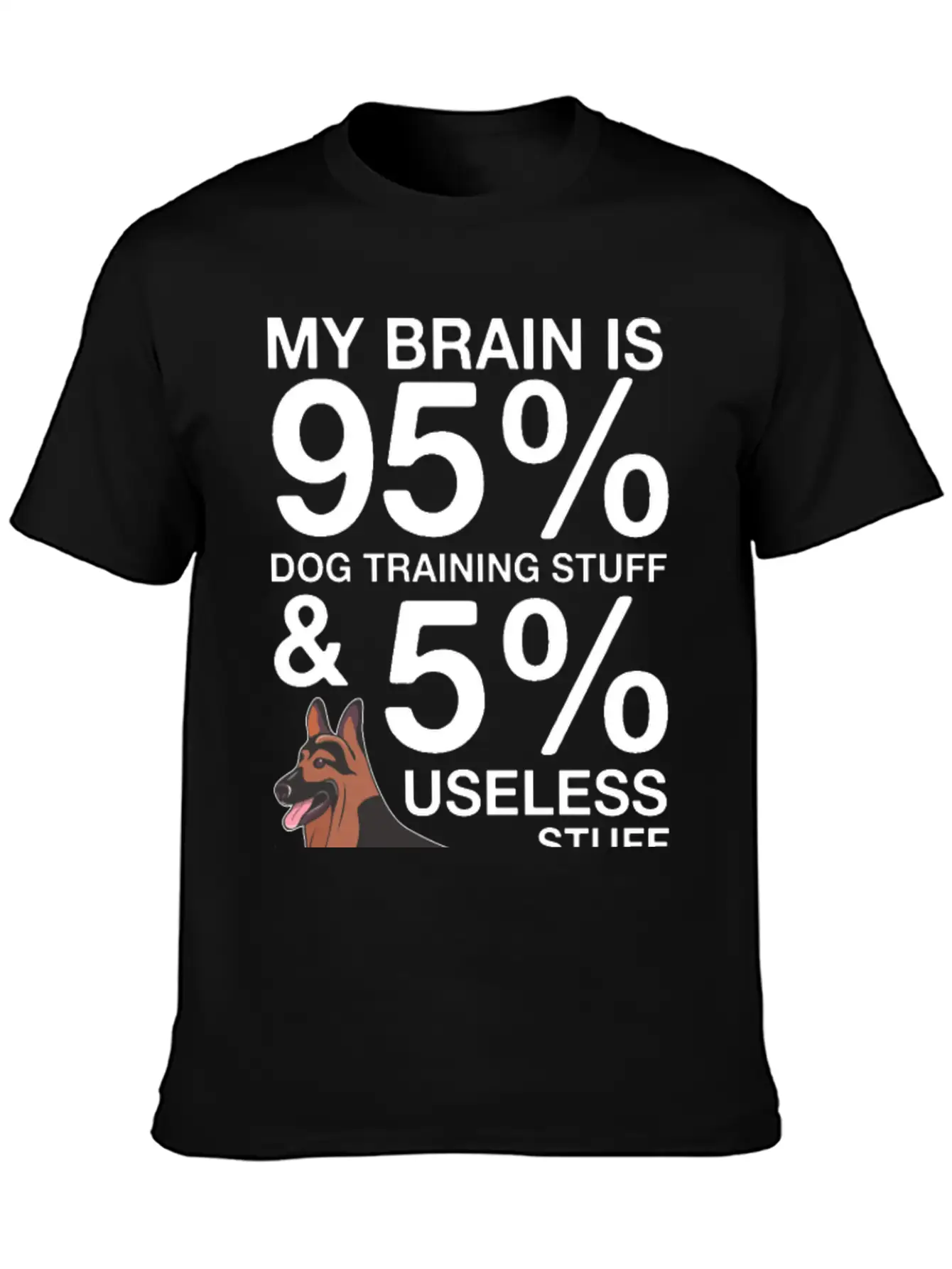 Dog Trainer Breathable Graphic T-Shirt – Perfect For Casual Days