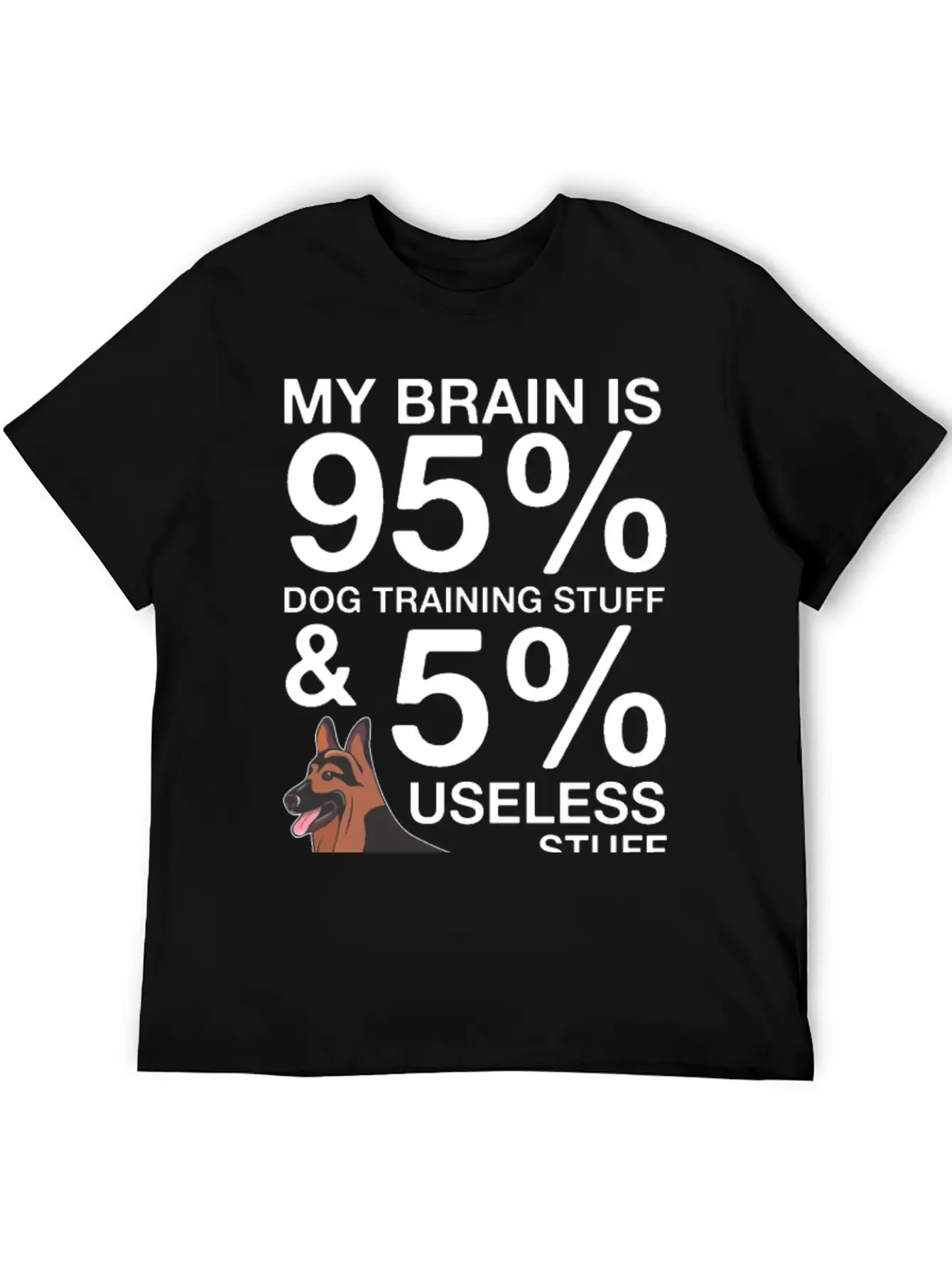 Dog Trainer Breathable Graphic T-Shirt – Perfect For Casual Days