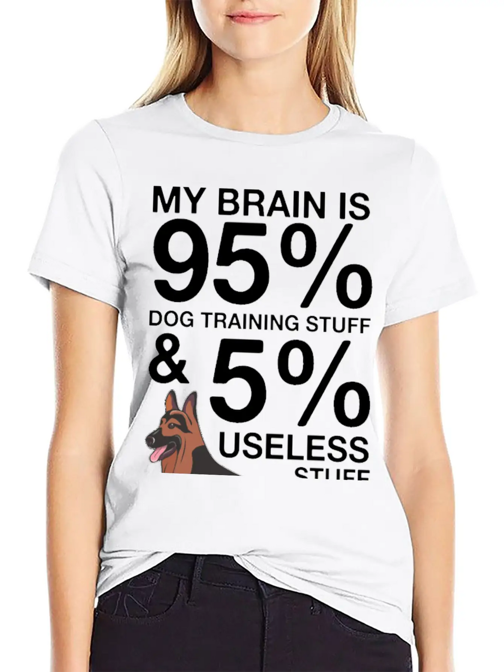 Dog Trainer Breathable Graphic T-Shirt – Perfect For Casual Days