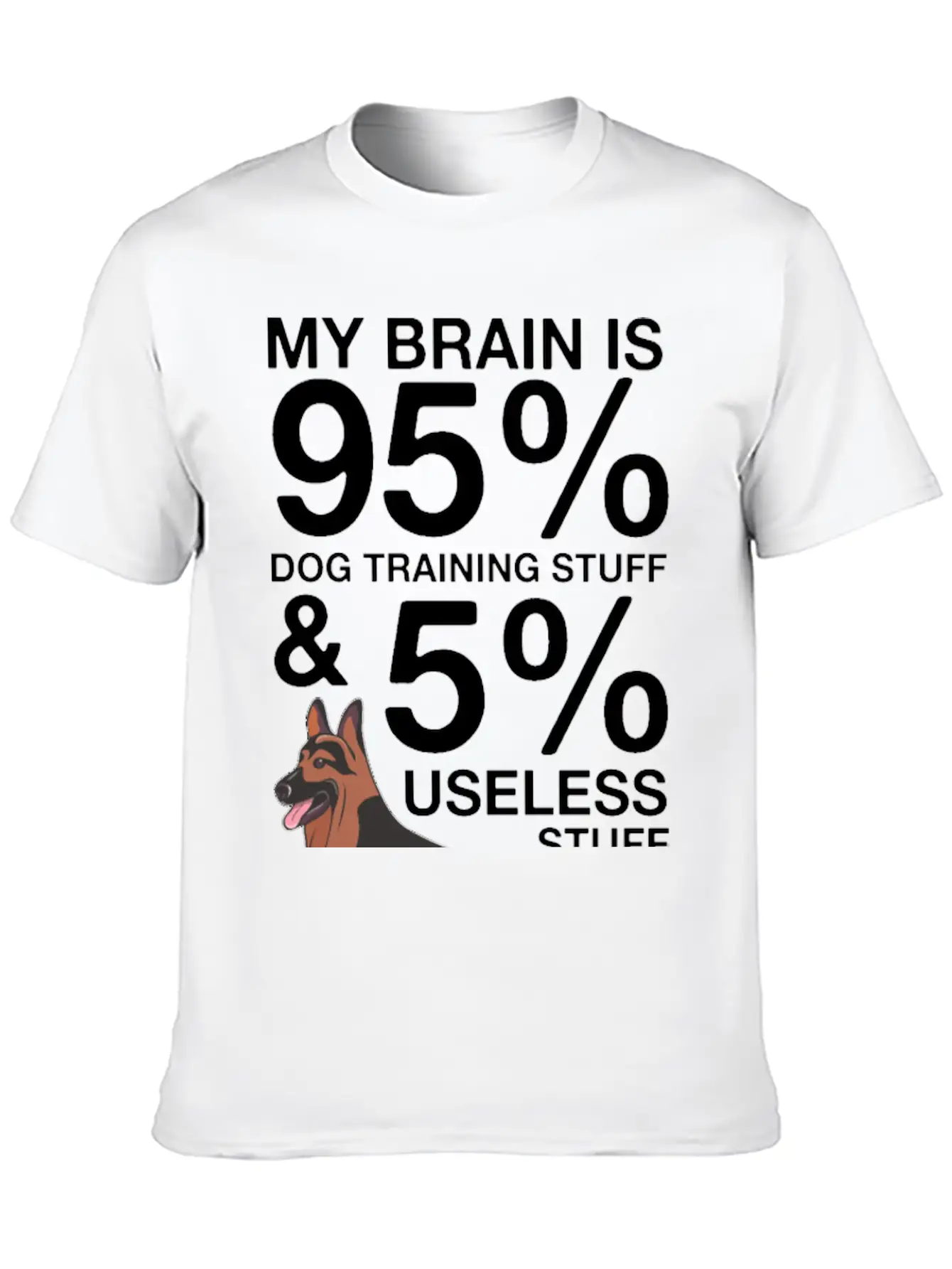 Dog Trainer Breathable Graphic T-Shirt – Perfect For Casual Days