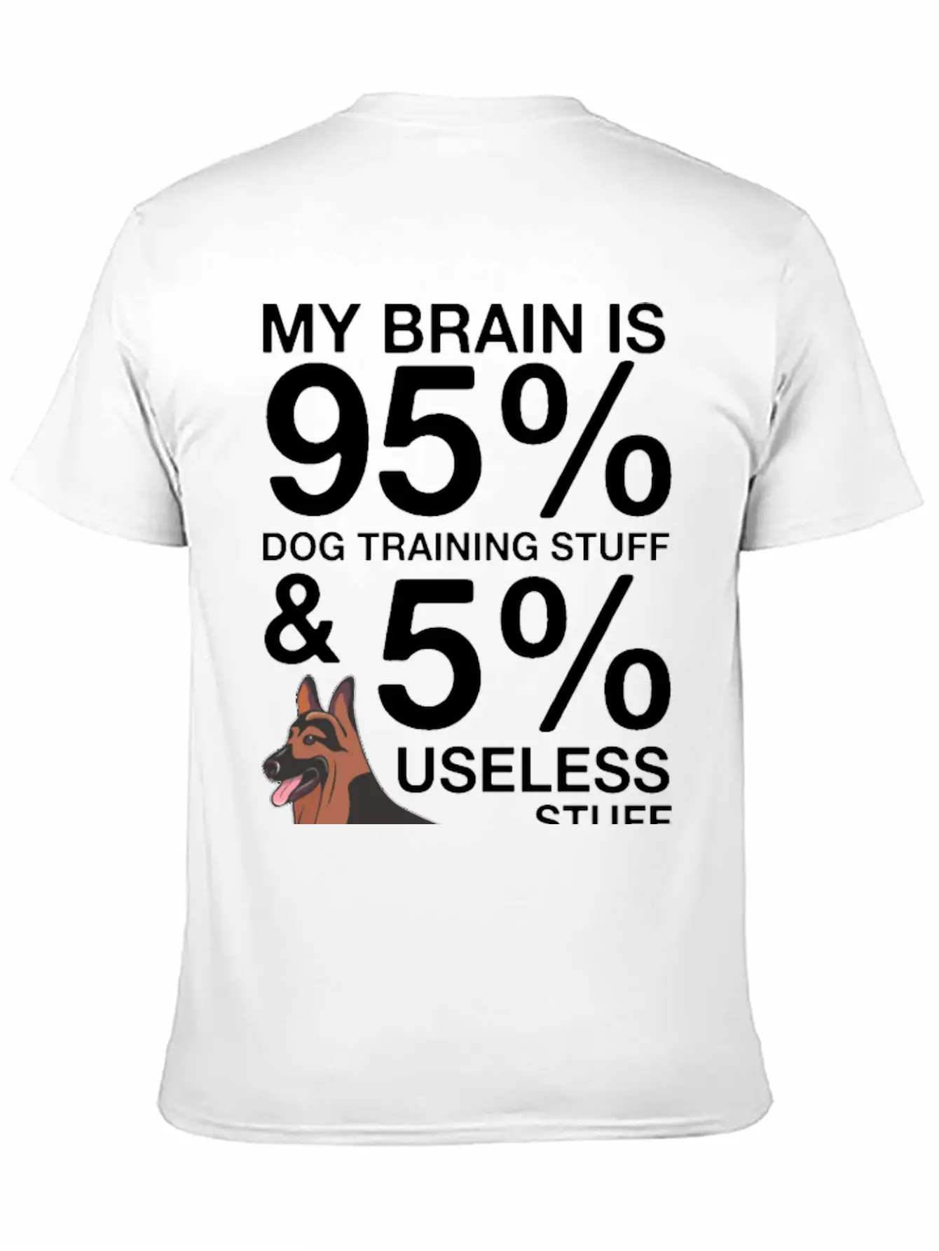 Dog Trainer Breathable Graphic T-Shirt – Perfect For Casual Days