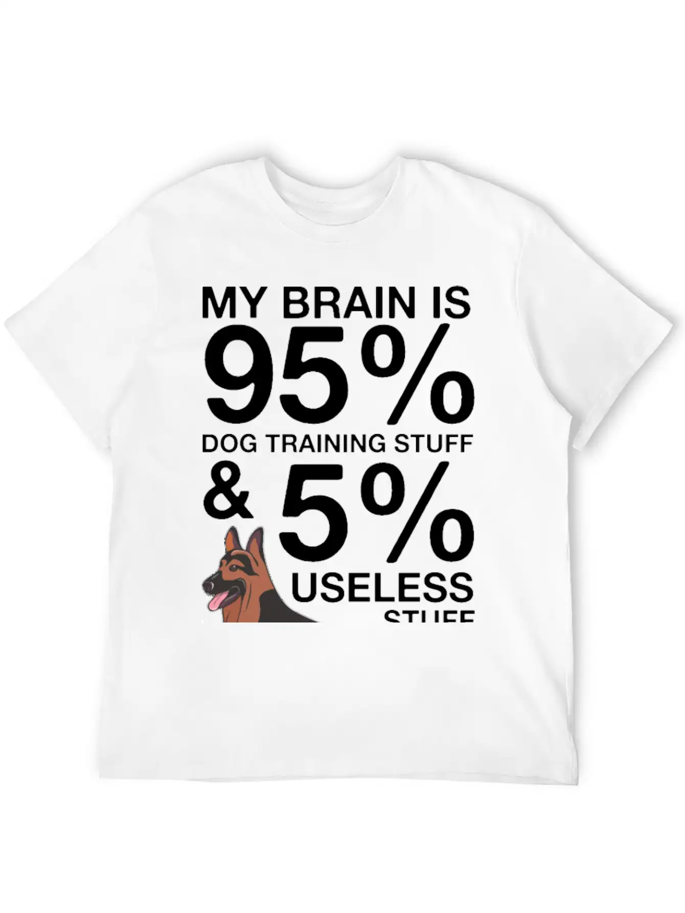 Dog Trainer Breathable Graphic T-Shirt – Perfect For Casual Days