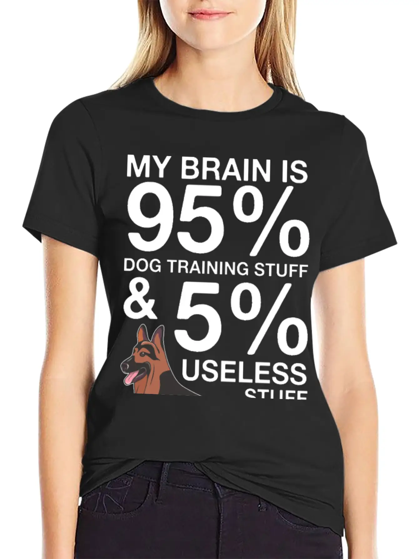 Dog Trainer Breathable Graphic T-Shirt – Perfect For Casual Days
