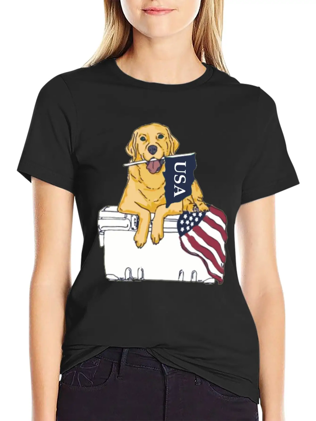 Dog Usa Essential Cotton Tee For Daily Outfits – Unisex Style