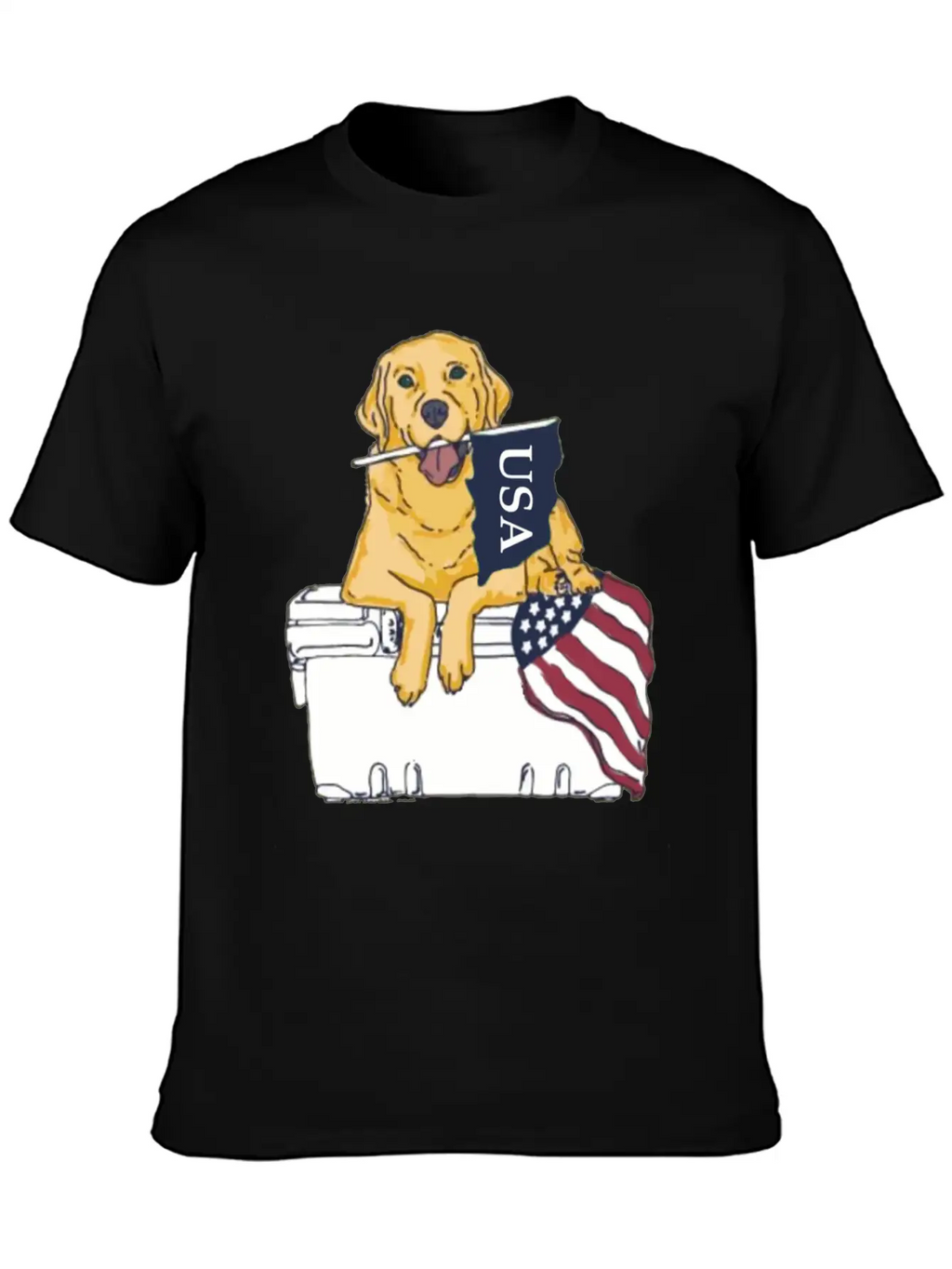 Dog Usa Essential Cotton Tee For Daily Outfits – Unisex Style