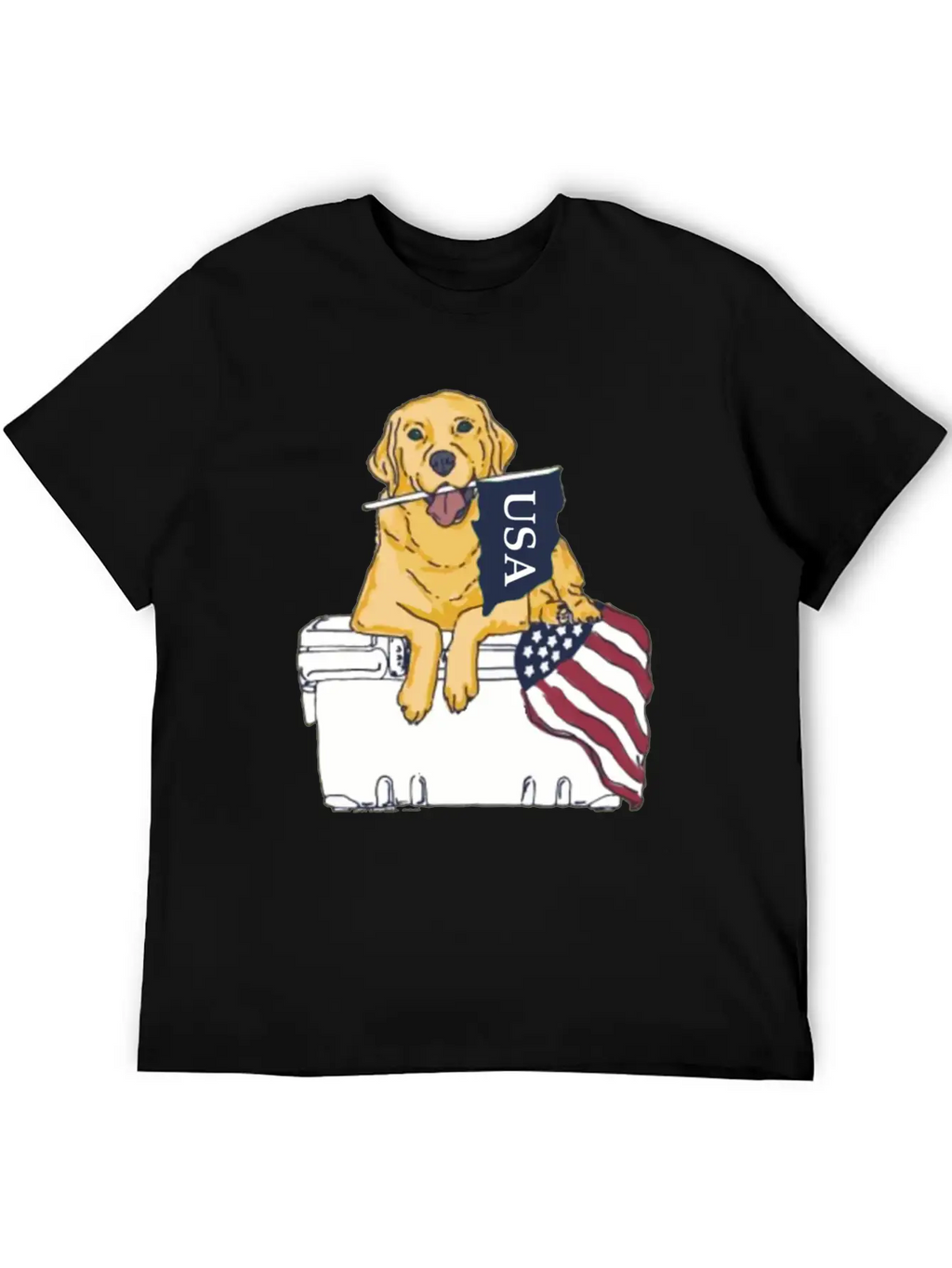 Dog Usa Essential Cotton Tee For Daily Outfits – Unisex Style