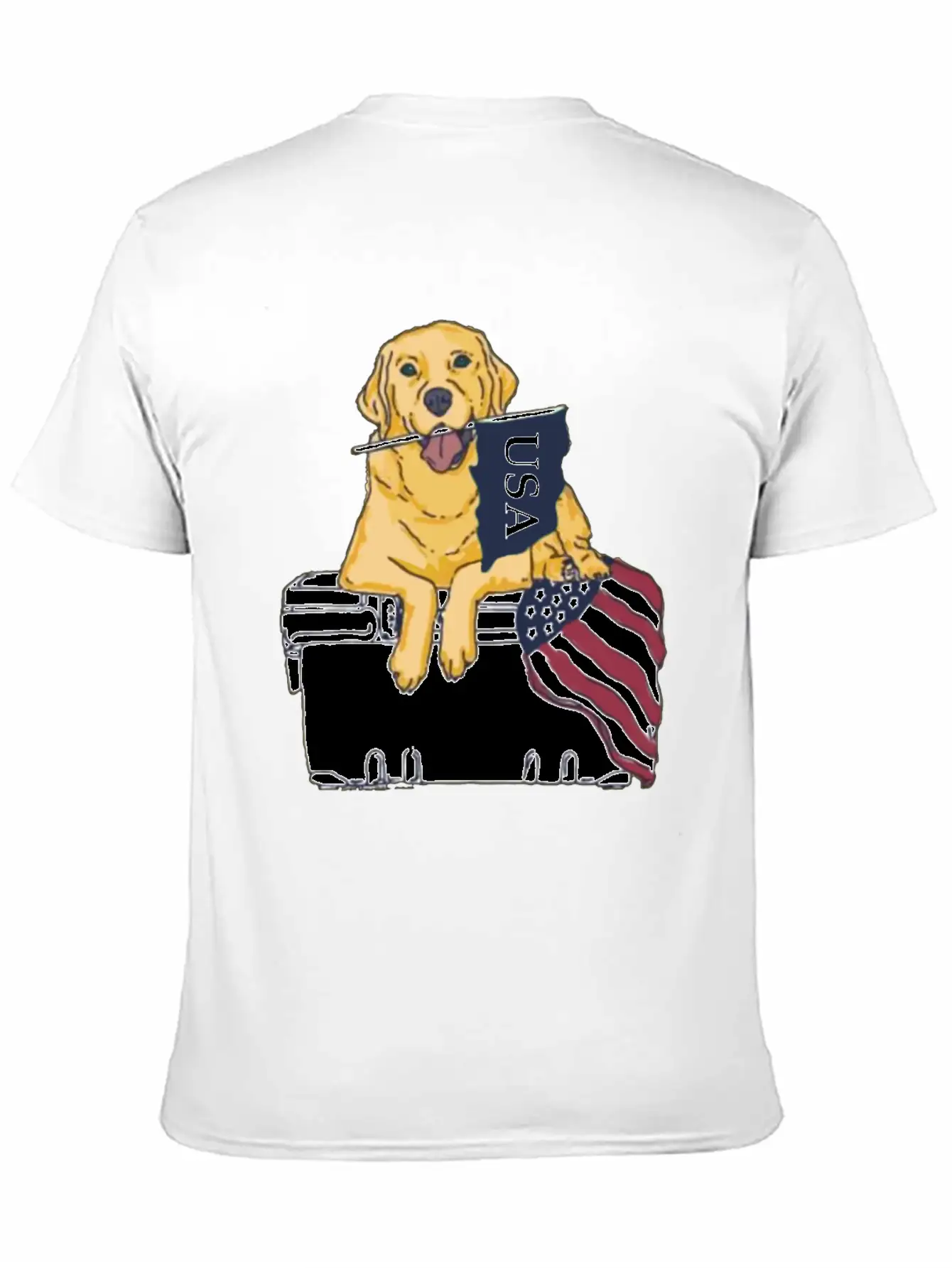 Dog Usa Essential Cotton Tee For Daily Outfits – Unisex Style