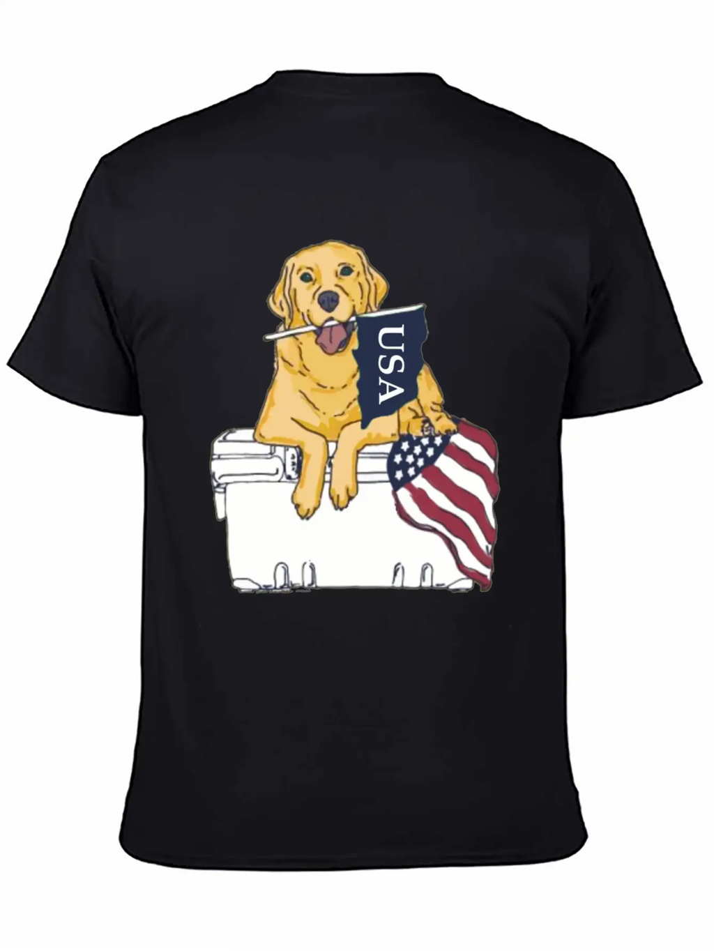 Dog Usa Essential Cotton Tee For Daily Outfits – Unisex Style