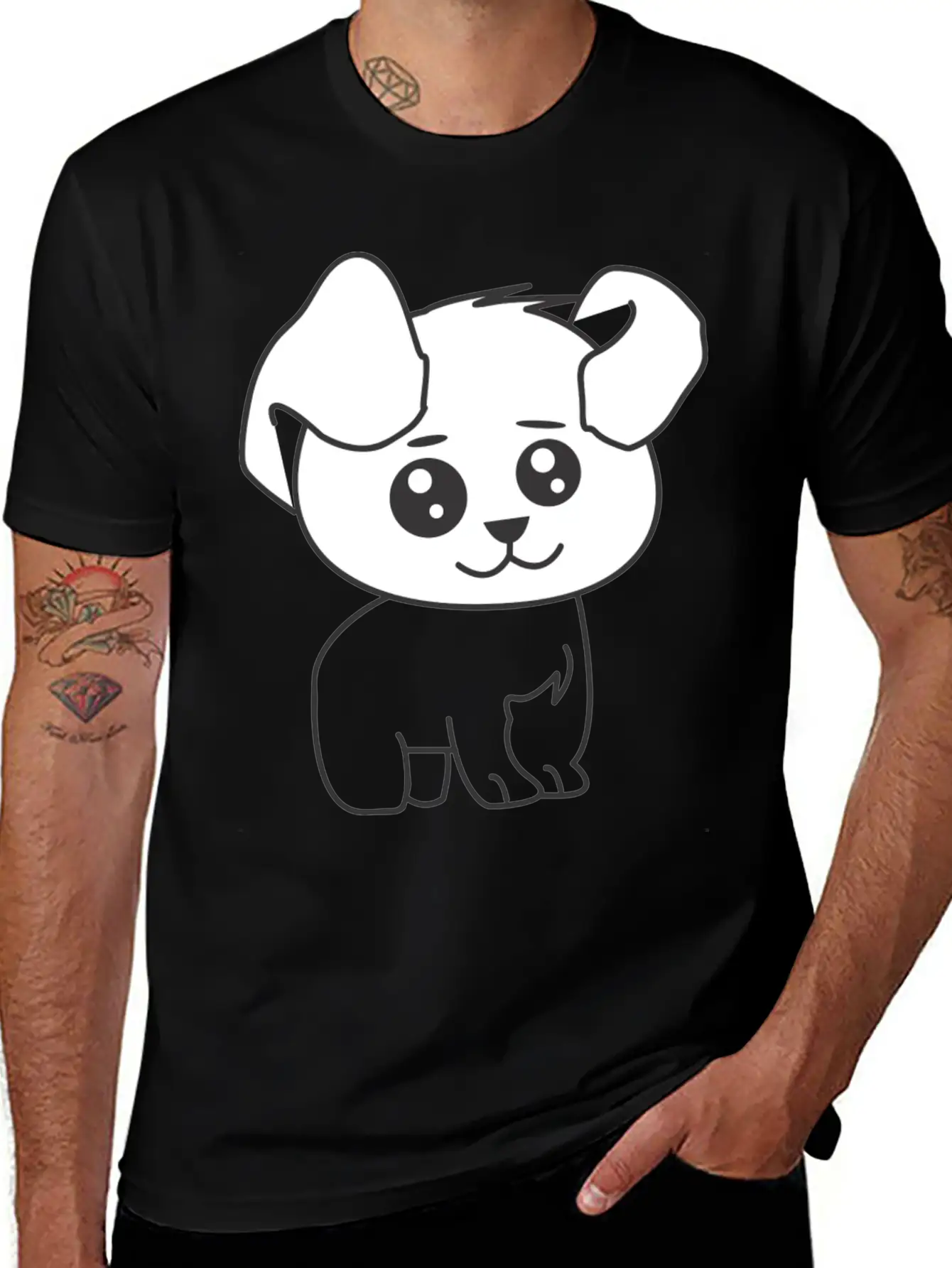 Dog329 Essential Cotton Tee For Daily Outfits – Unisex Style