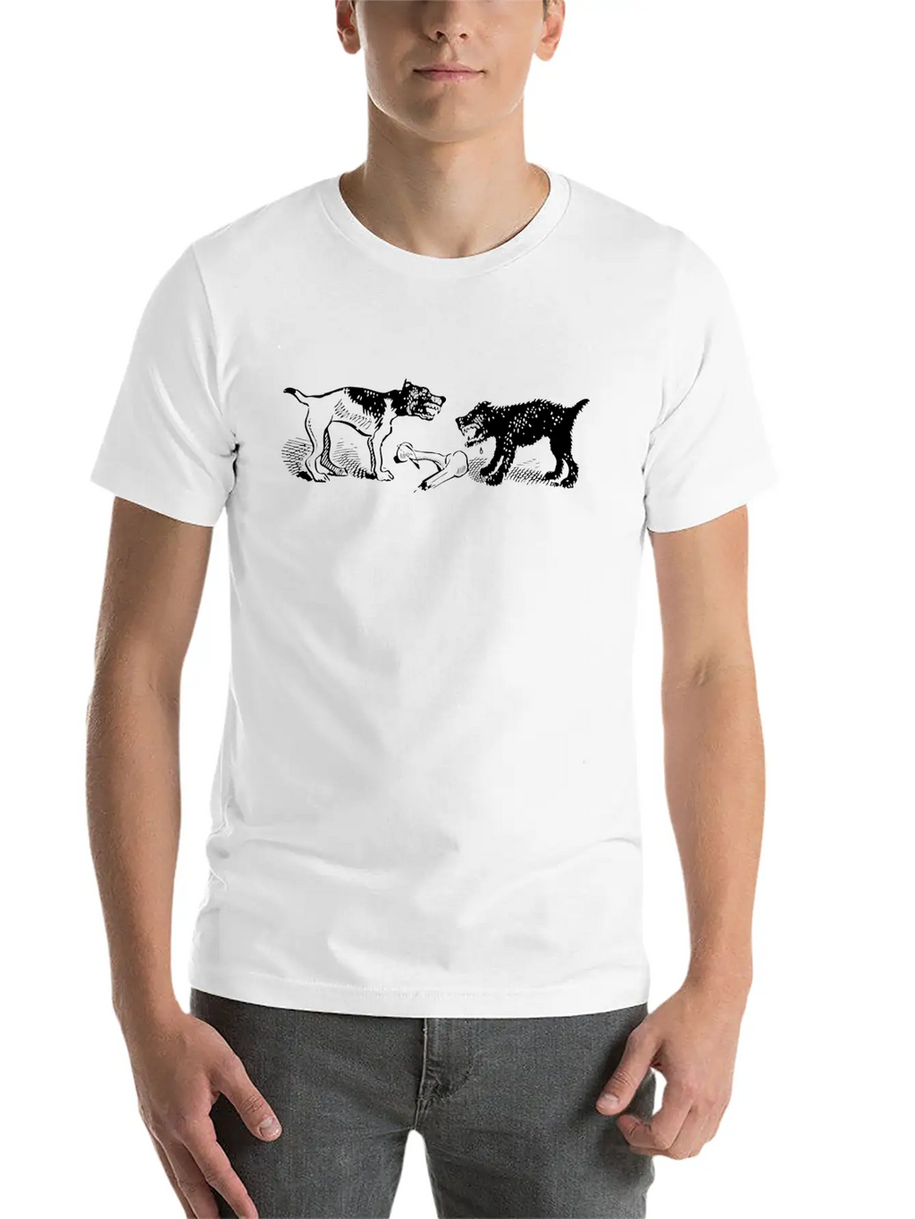 Dog522 Basic Graphic T-Shirt – Daily Comfort In Soft Cotton