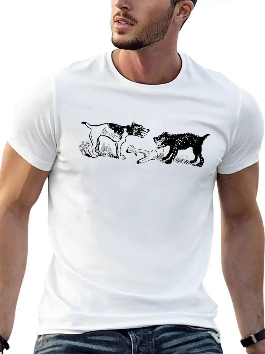 Dog522 Basic Graphic T-Shirt – Daily Comfort In Soft Cotton