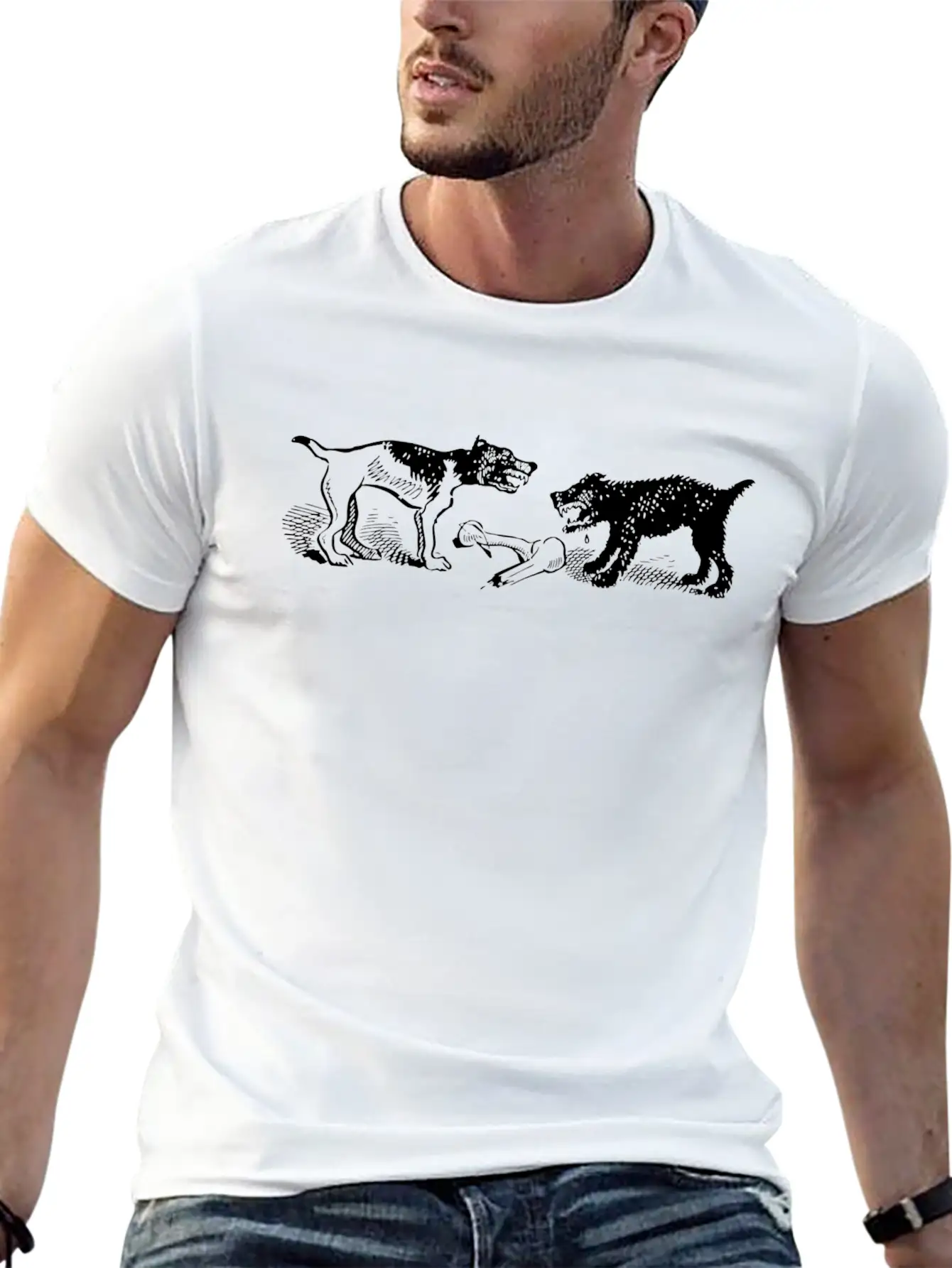 Dog522 Basic Graphic T-Shirt – Daily Comfort In Soft Cotton