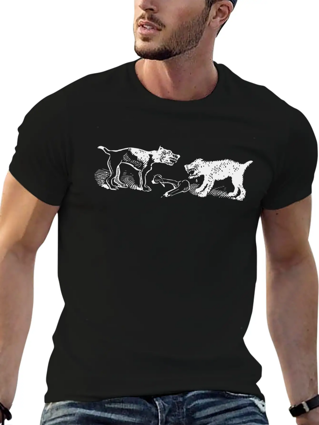 Dog522 Basic Graphic T-Shirt – Daily Comfort In Soft Cotton