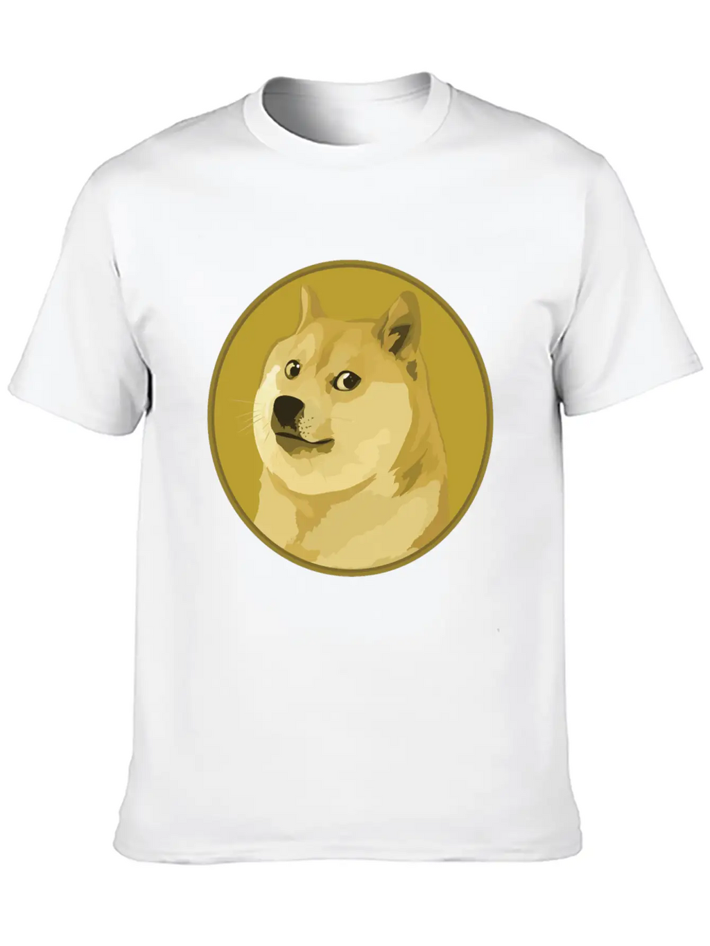 DOGE COINS Relaxed Everyday Tee – Lightweight And Durable Cotton