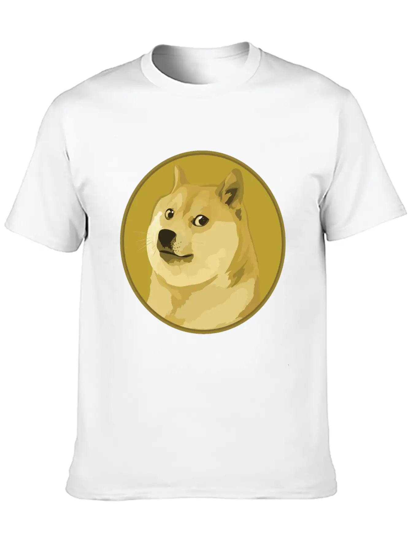 DOGE COINS Relaxed Everyday Tee – Lightweight And Durable Cotton