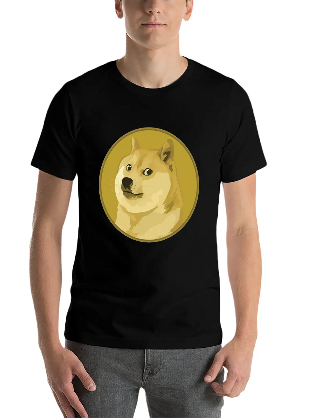 DOGE COINS Relaxed Everyday Tee – Lightweight And Durable Cotton