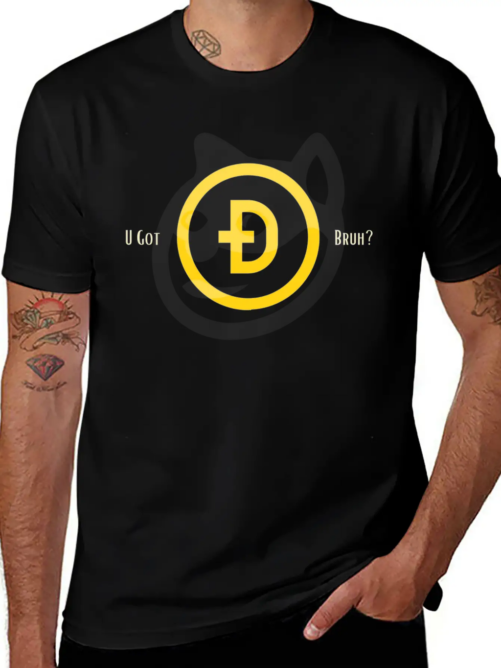 Doge Crptoshrtz Relaxed Everyday Tee – Lightweight And Durable Cotton