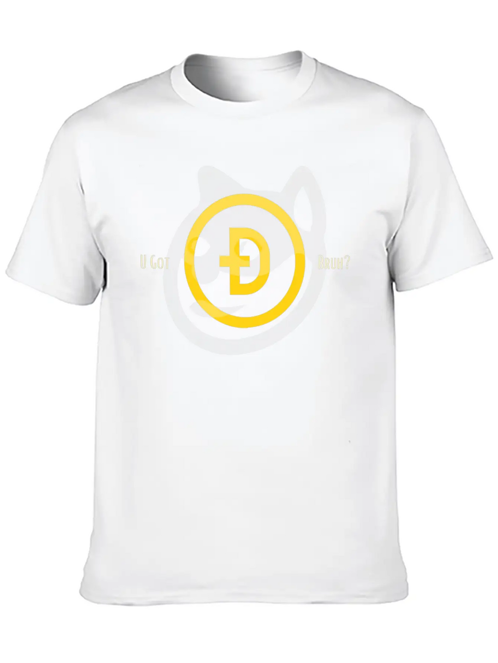 Doge Crptoshrtz Relaxed Everyday Tee – Lightweight And Durable Cotton