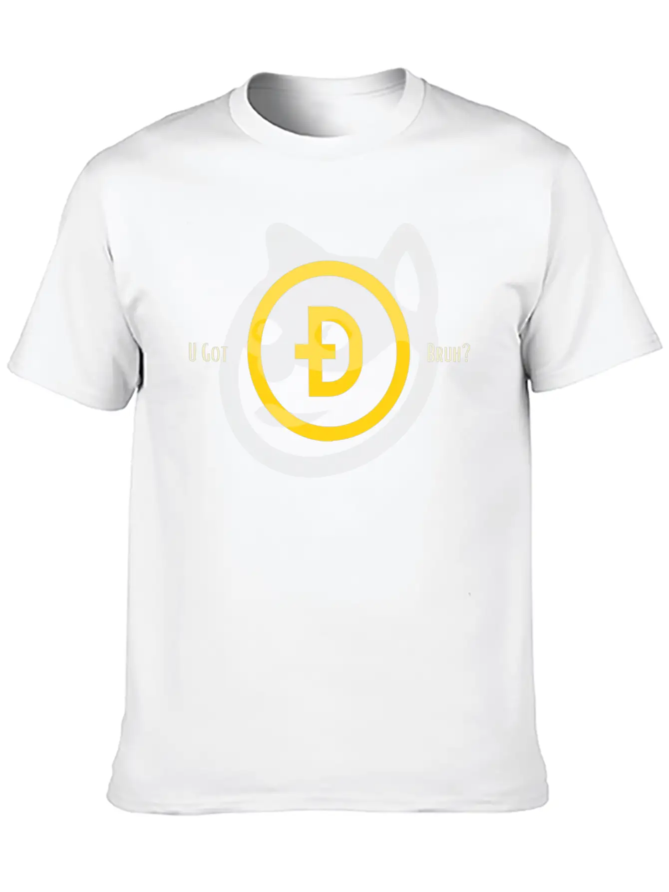 Doge Crptoshrtz Relaxed Everyday Tee – Lightweight And Durable Cotton