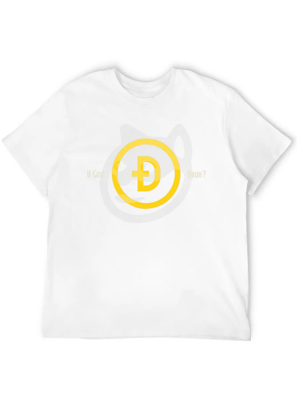 Doge Crptoshrtz Relaxed Everyday Tee – Lightweight And Durable Cotton