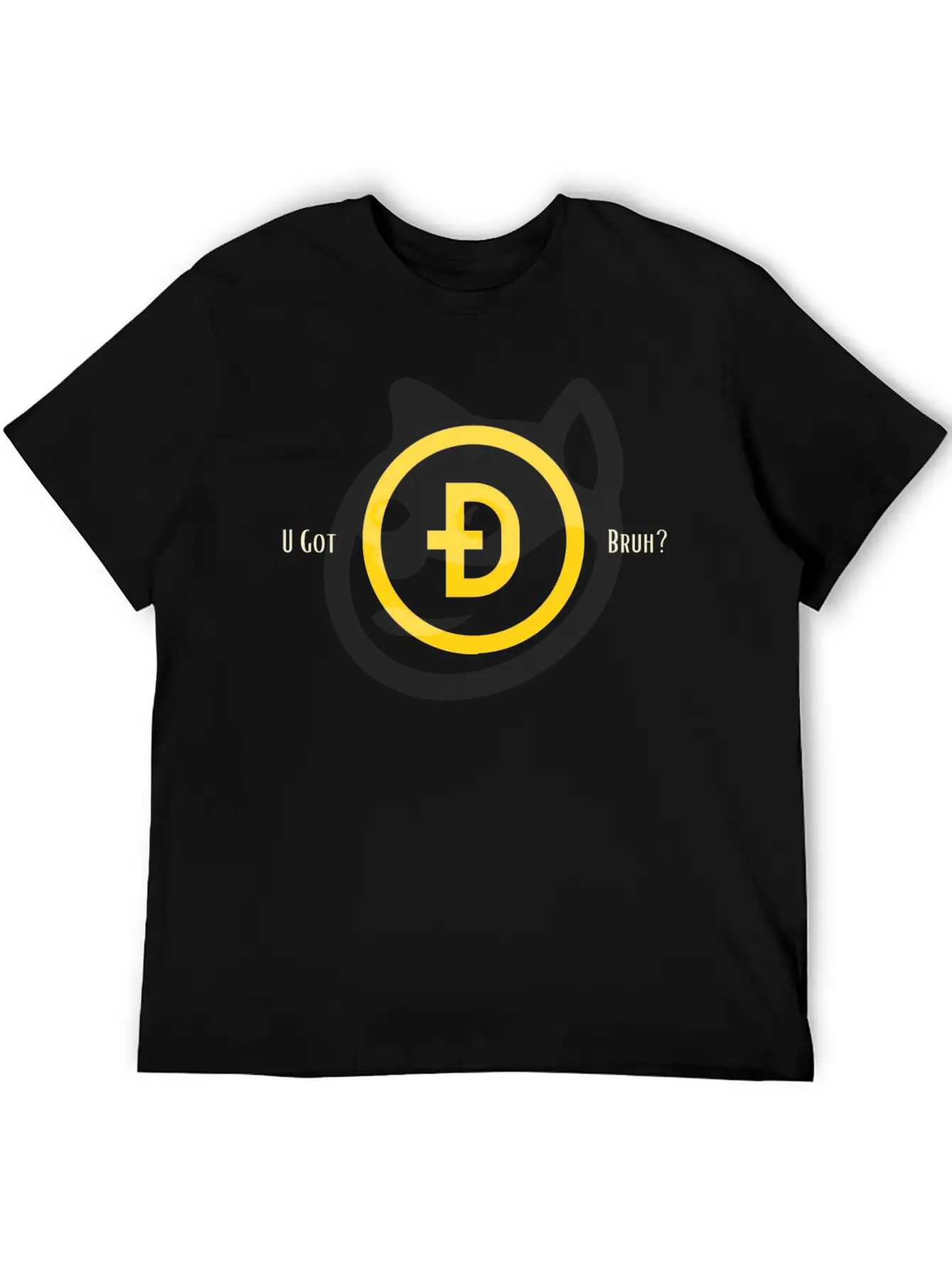 Doge Crptoshrtz Relaxed Everyday Tee – Lightweight And Durable Cotton