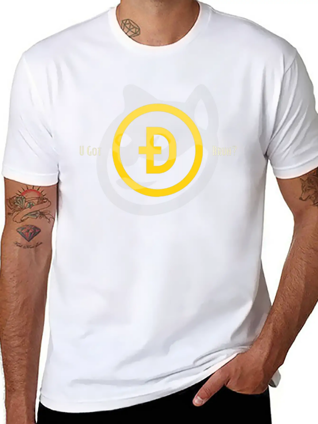 Doge Crptoshrtz Relaxed Everyday Tee – Lightweight And Durable Cotton