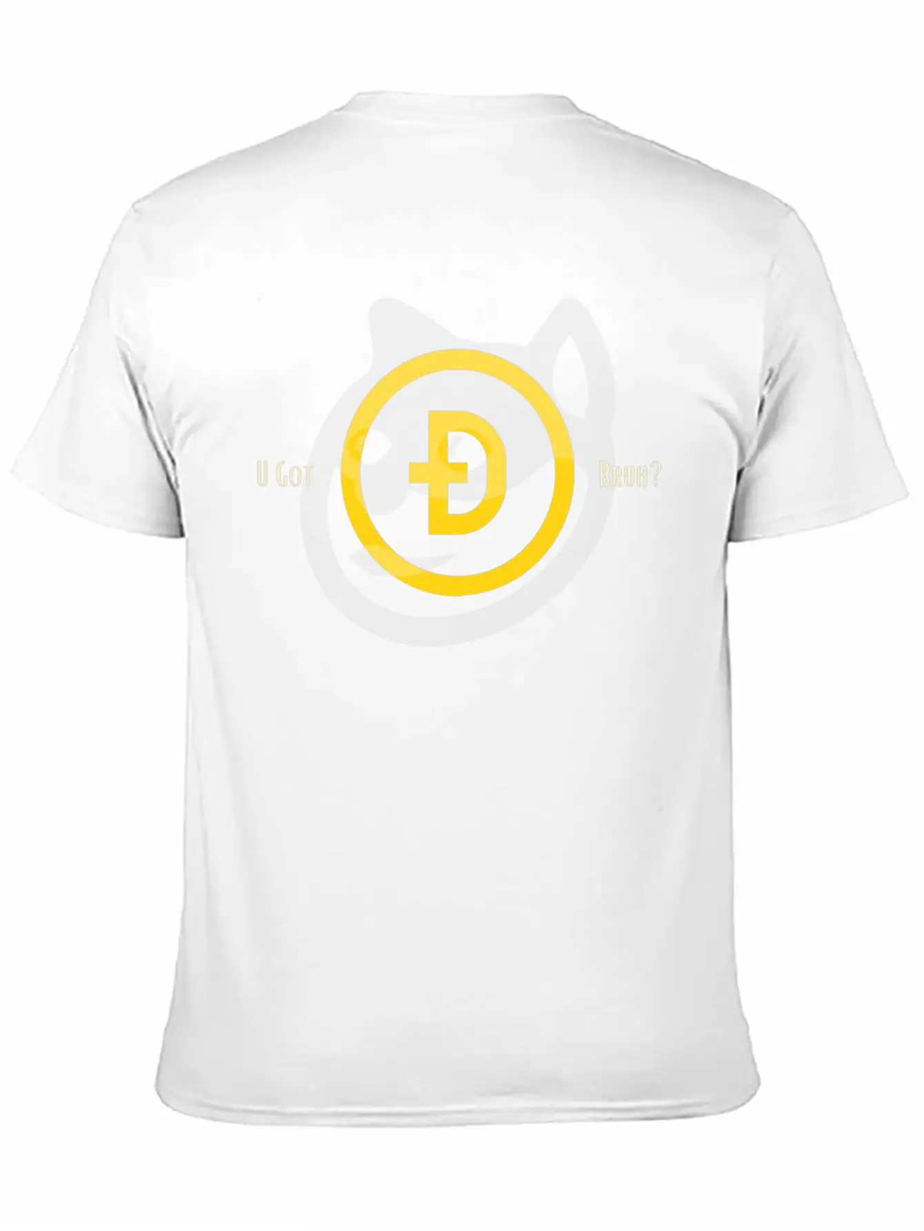Doge Crptoshrtz Relaxed Everyday Tee – Lightweight And Durable Cotton