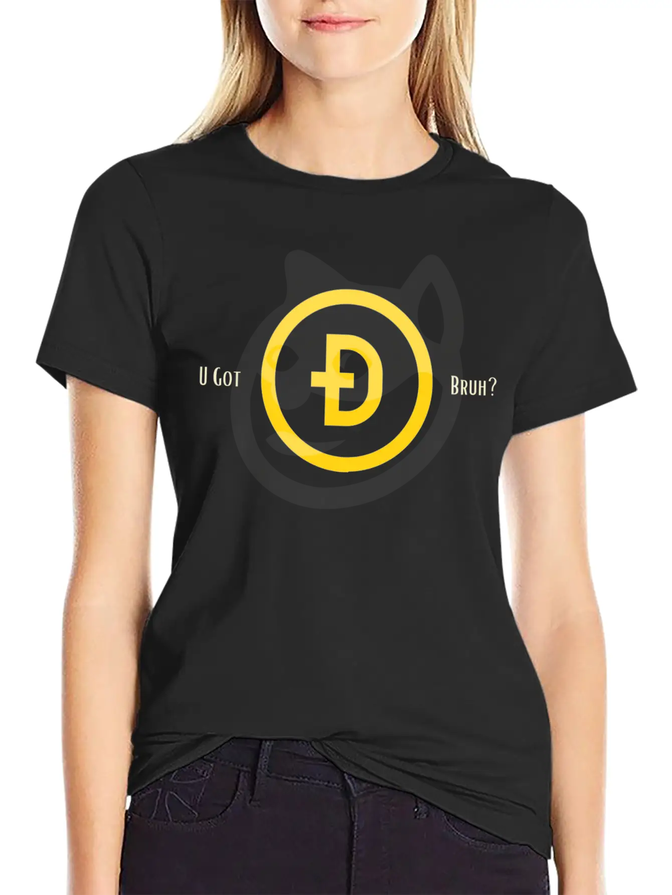 Doge Crptoshrtz Relaxed Everyday Tee – Lightweight And Durable Cotton
