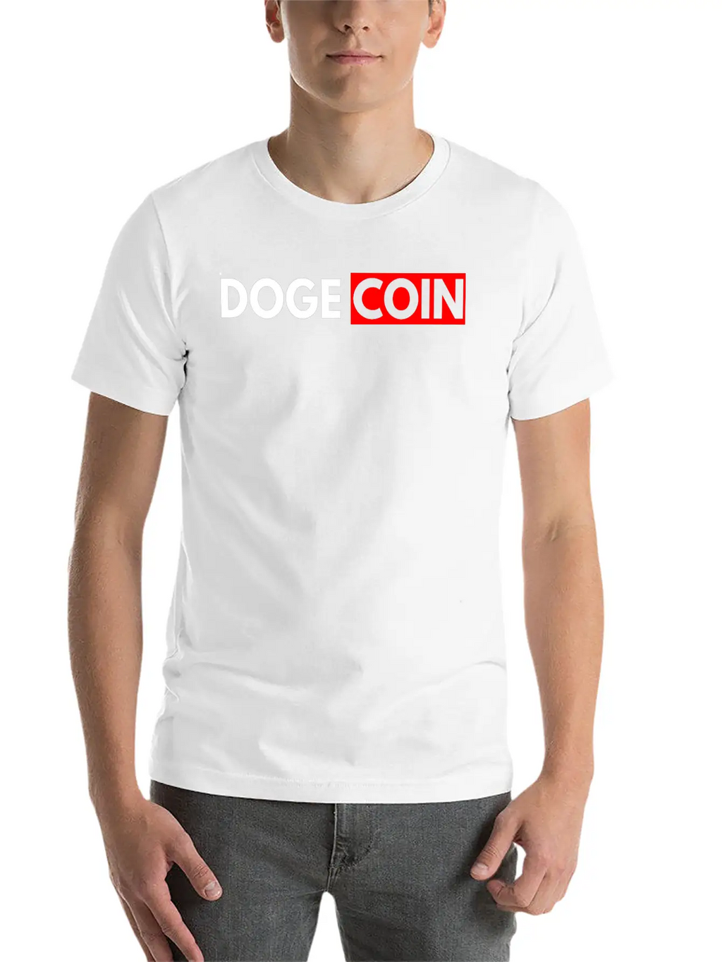 Dogecoin Basic Graphic T-Shirt – Daily Comfort In Soft Cotton