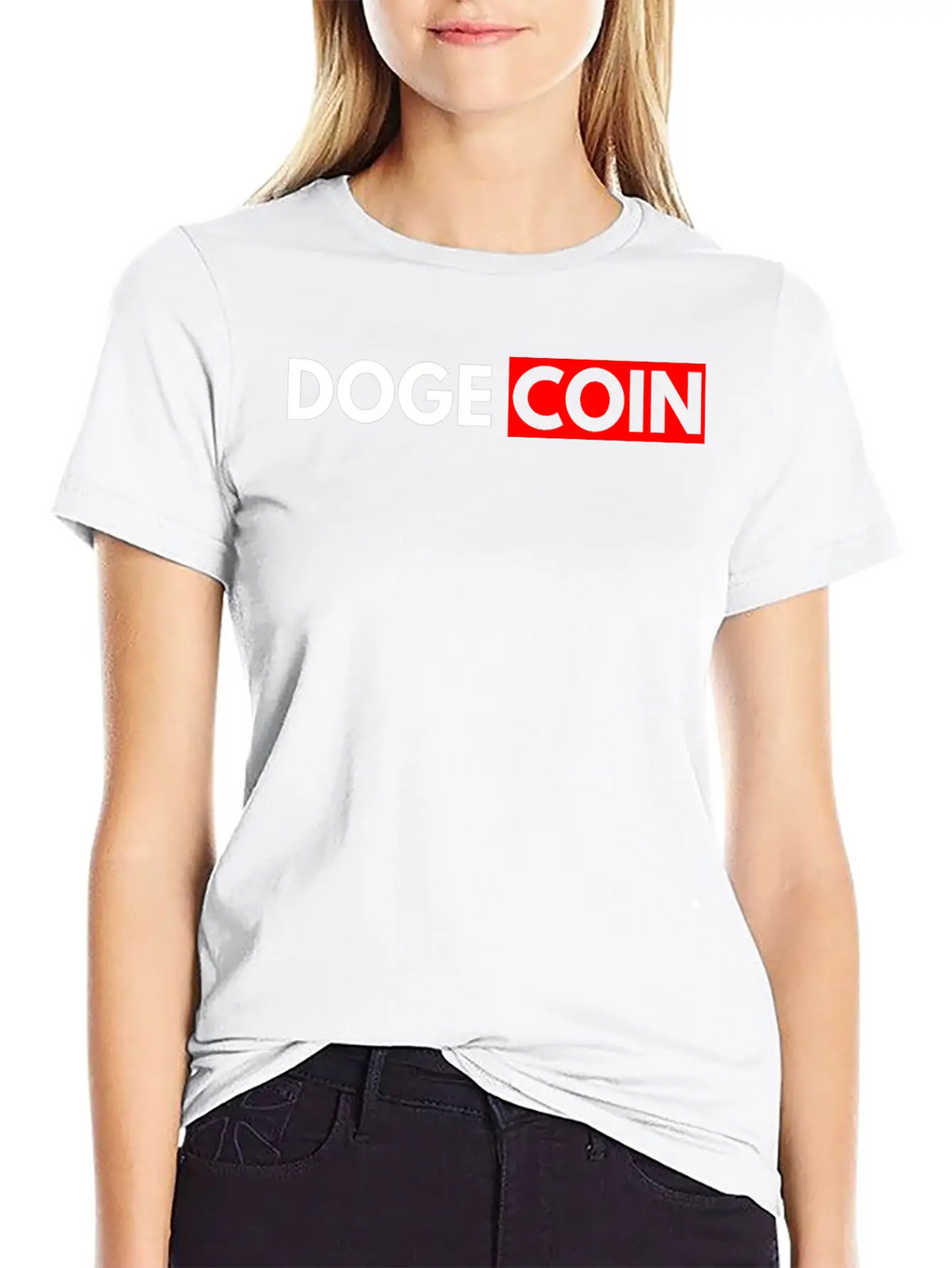 Dogecoin Basic Graphic T-Shirt – Daily Comfort In Soft Cotton