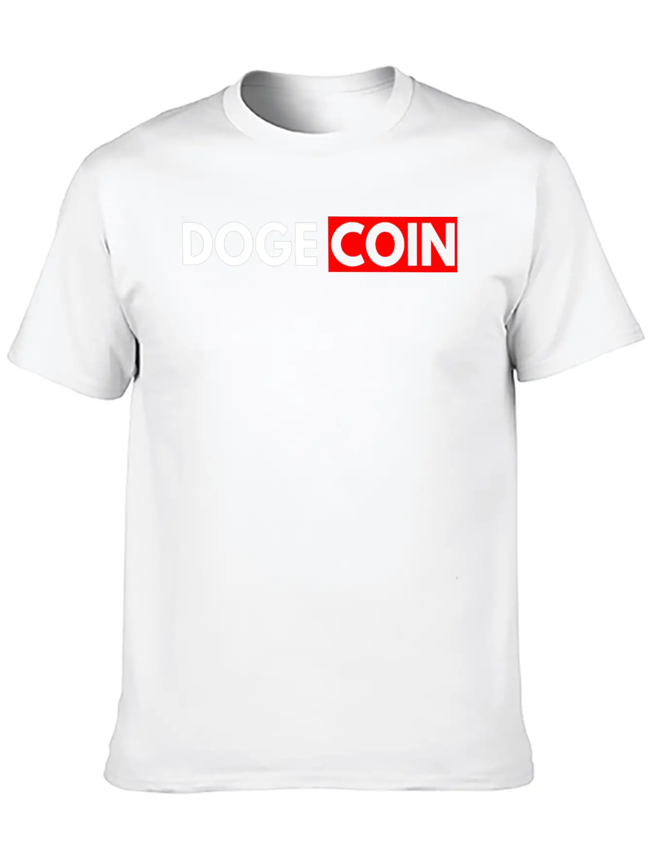 Dogecoin Basic Graphic T-Shirt – Daily Comfort In Soft Cotton