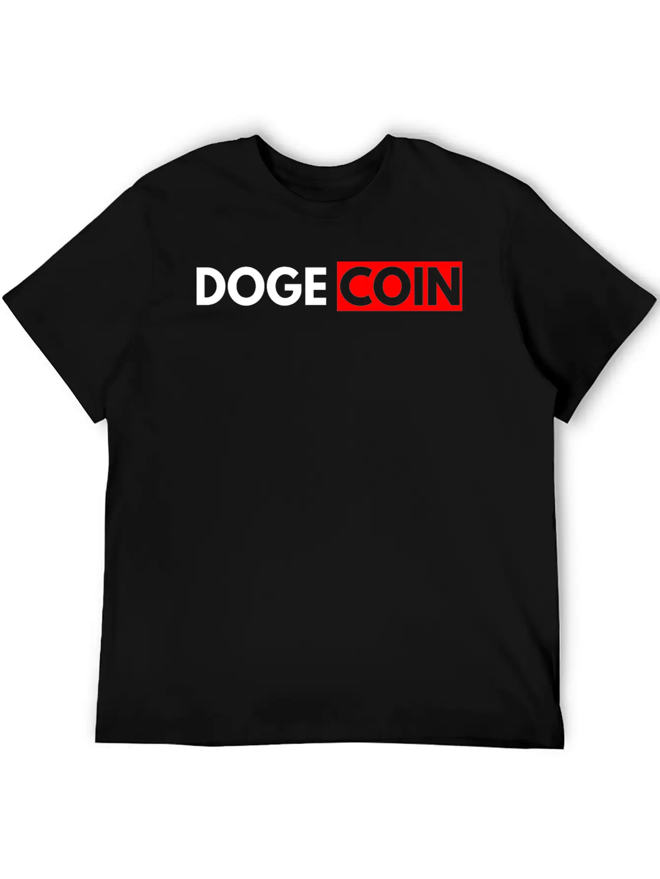 Dogecoin Basic Graphic T-Shirt – Daily Comfort In Soft Cotton