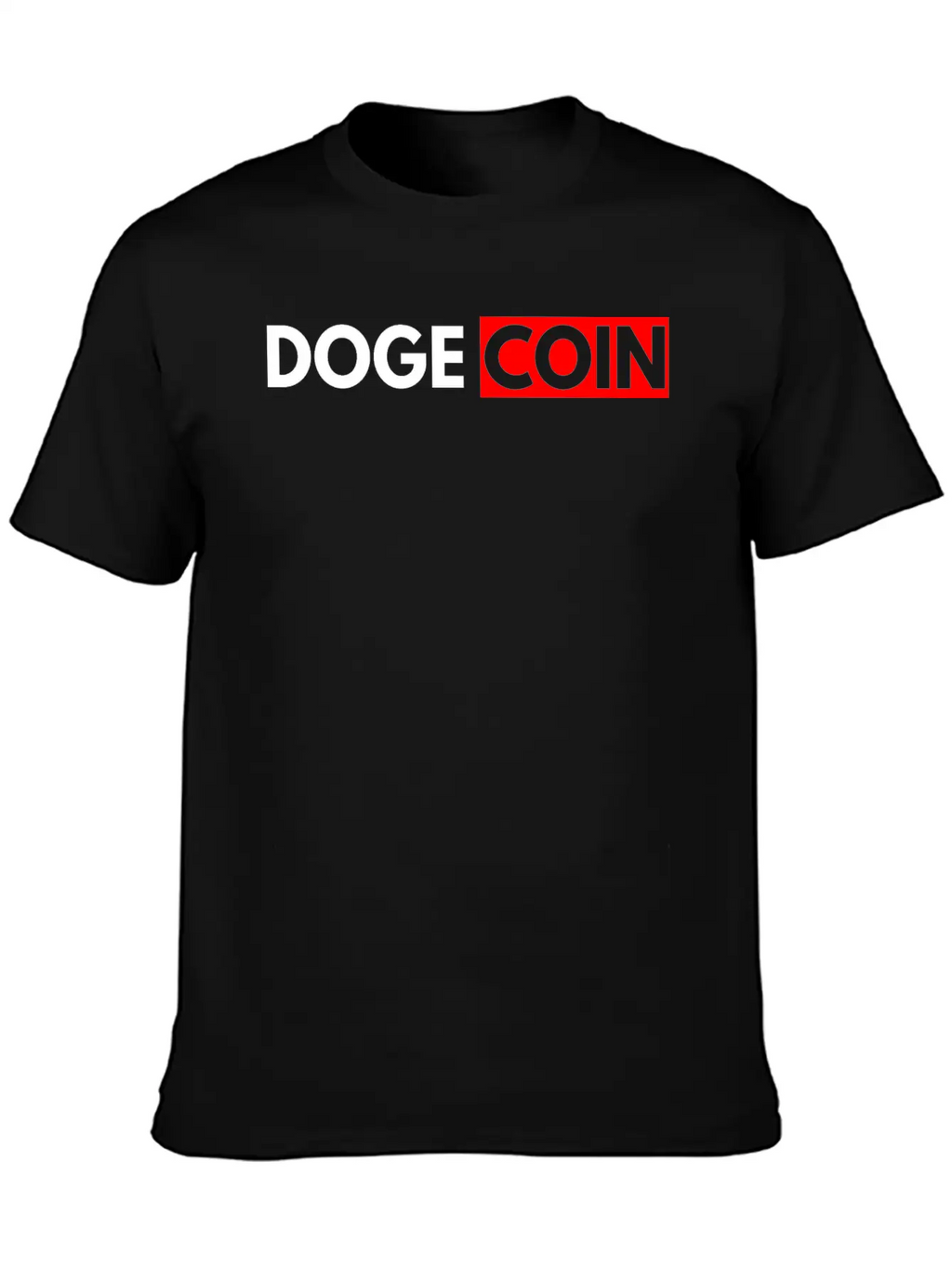 Dogecoin Basic Graphic T-Shirt – Daily Comfort In Soft Cotton